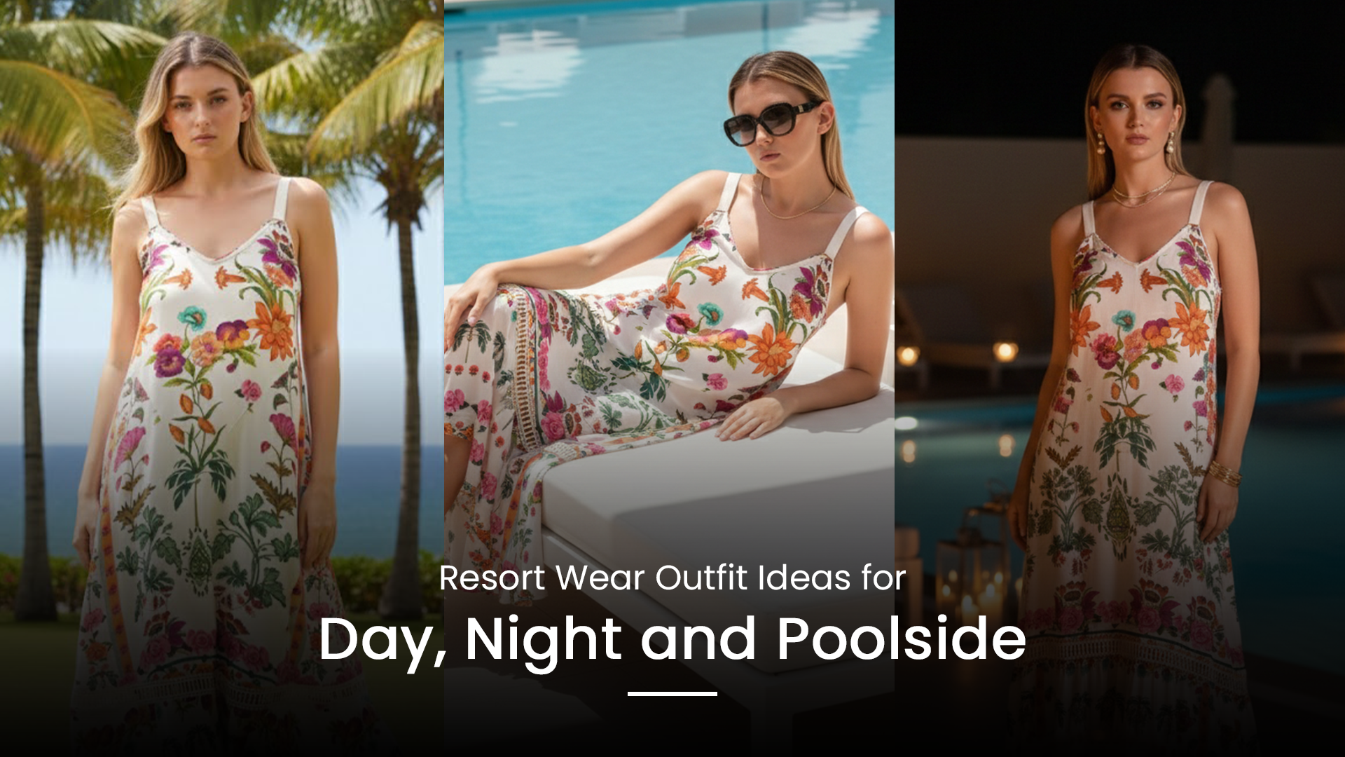 Resort Wear Outfit Ideas for Day, Night and Poolside