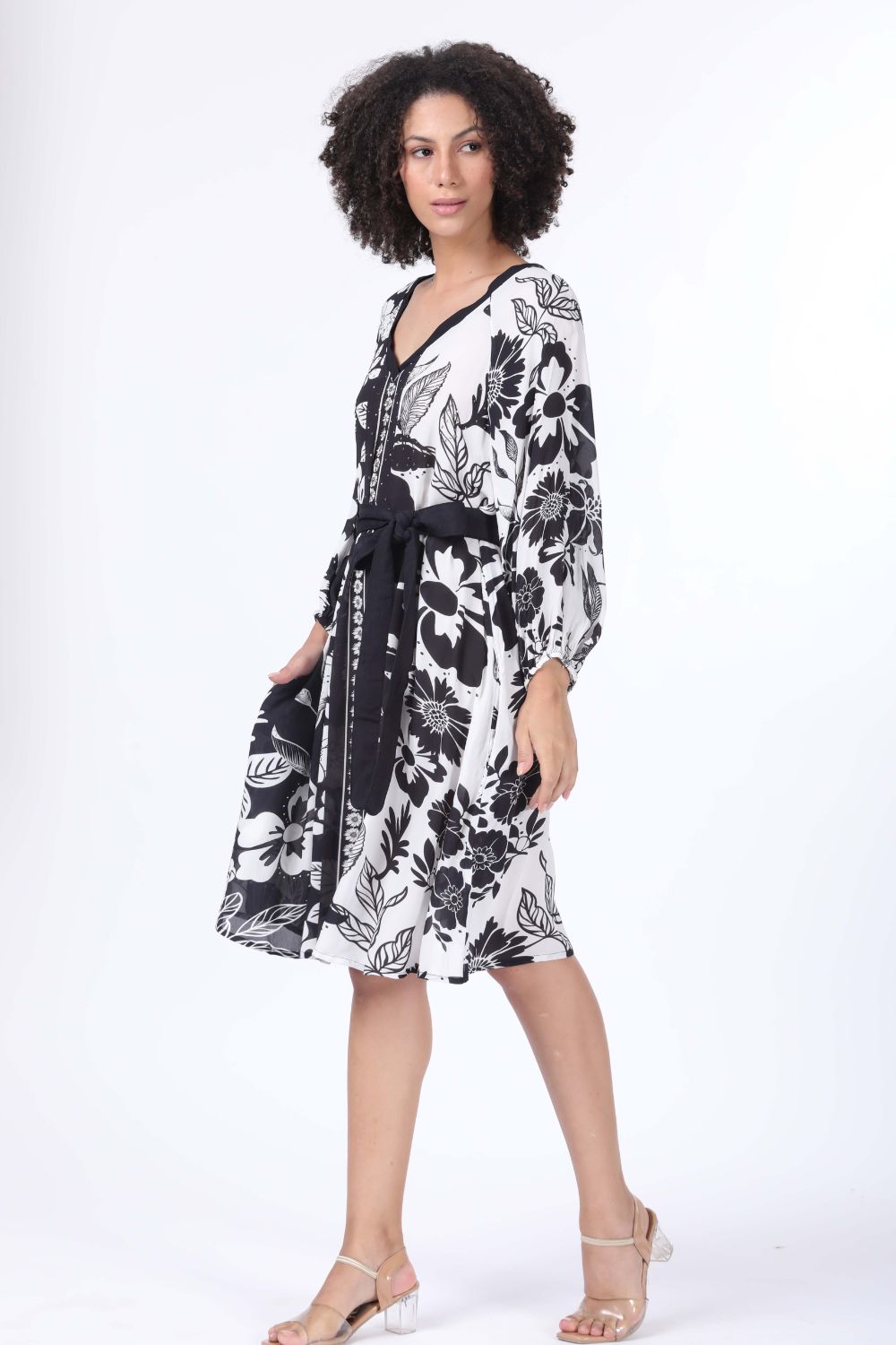 AVANTI SLIT - SLEEVE DRESS - TheSwankStore