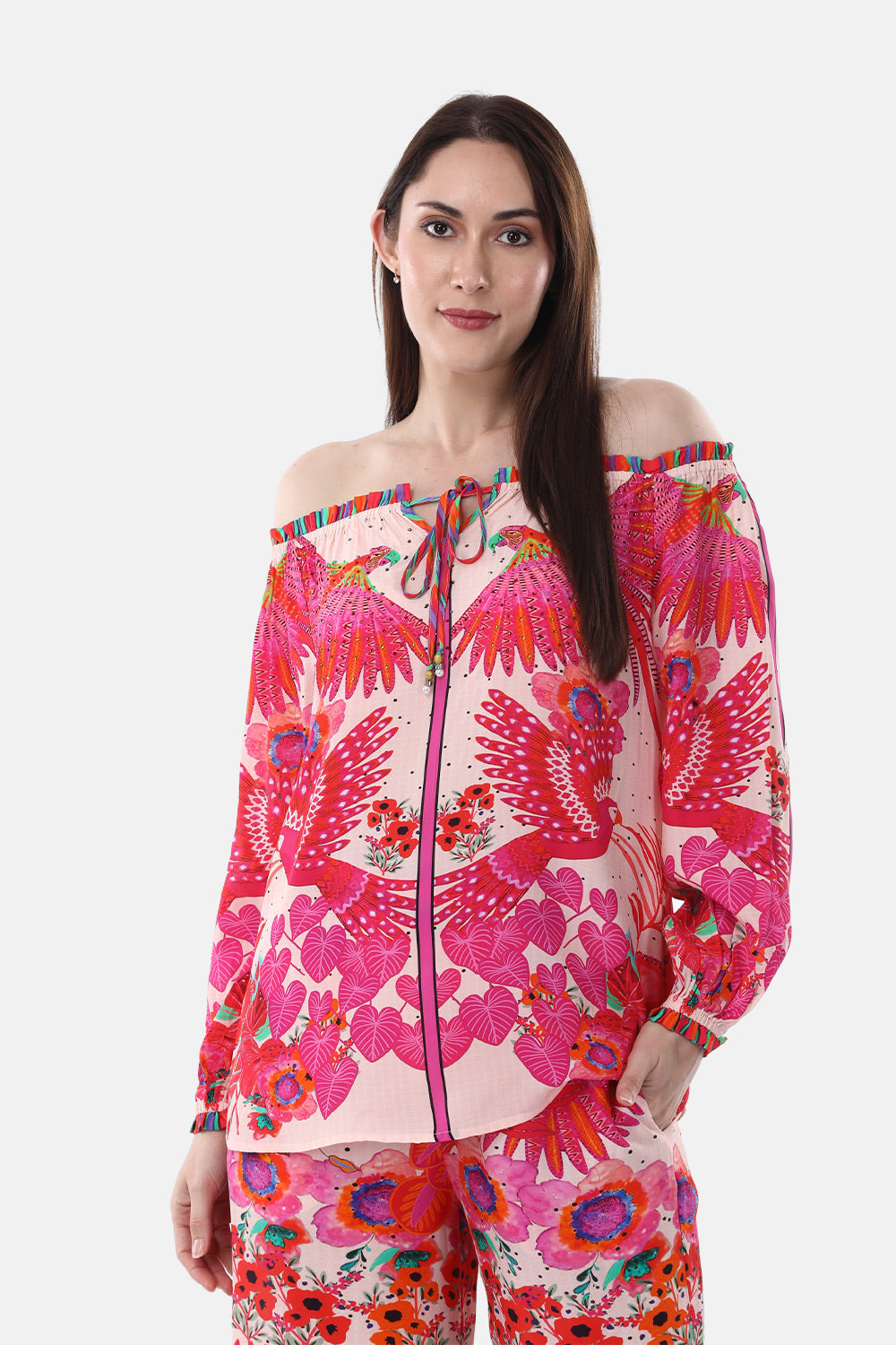 BIRDS OF PARADISE - CALLA TOP - TheSwankStore
