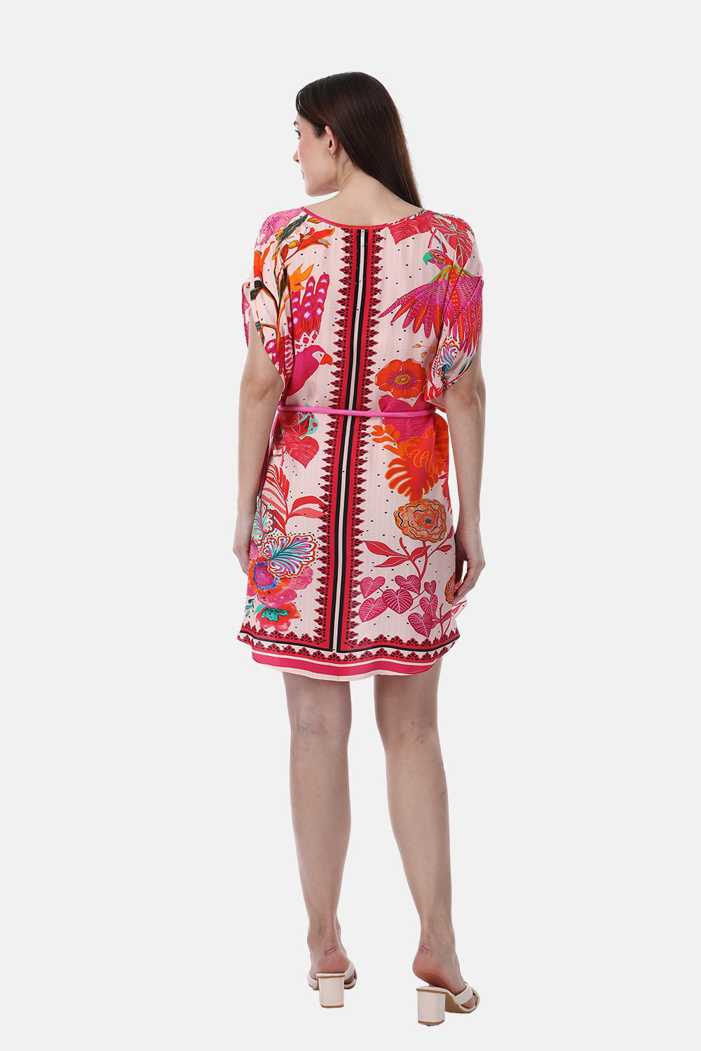 BIRDS OF PARADISE - KAFTAN TUNIC - TheSwankStore