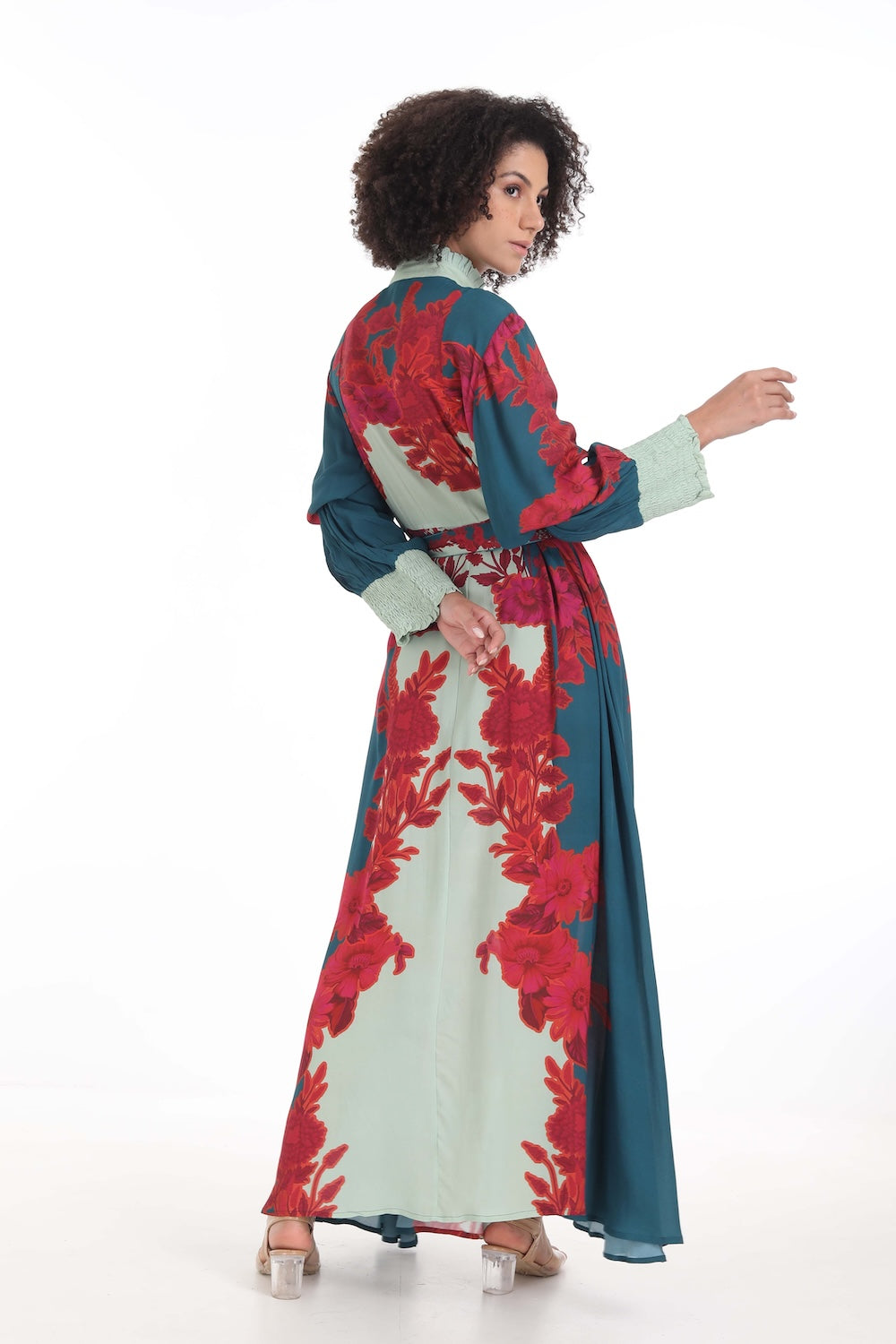 FIORENZE - LONG FREYA DRESS - TheSwankStore