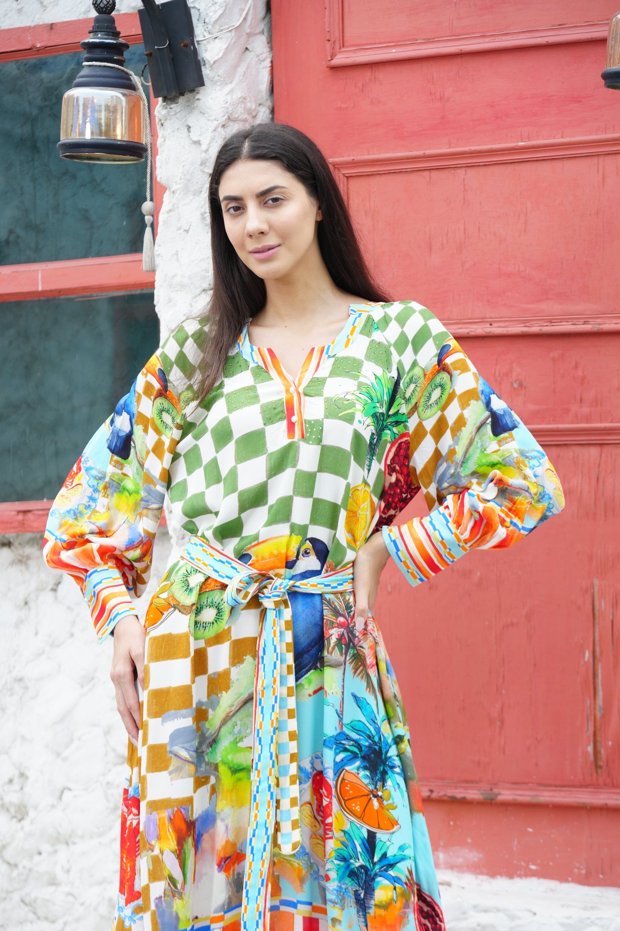 LUCCIANO- SMOCK DRESS - TheSwankStore