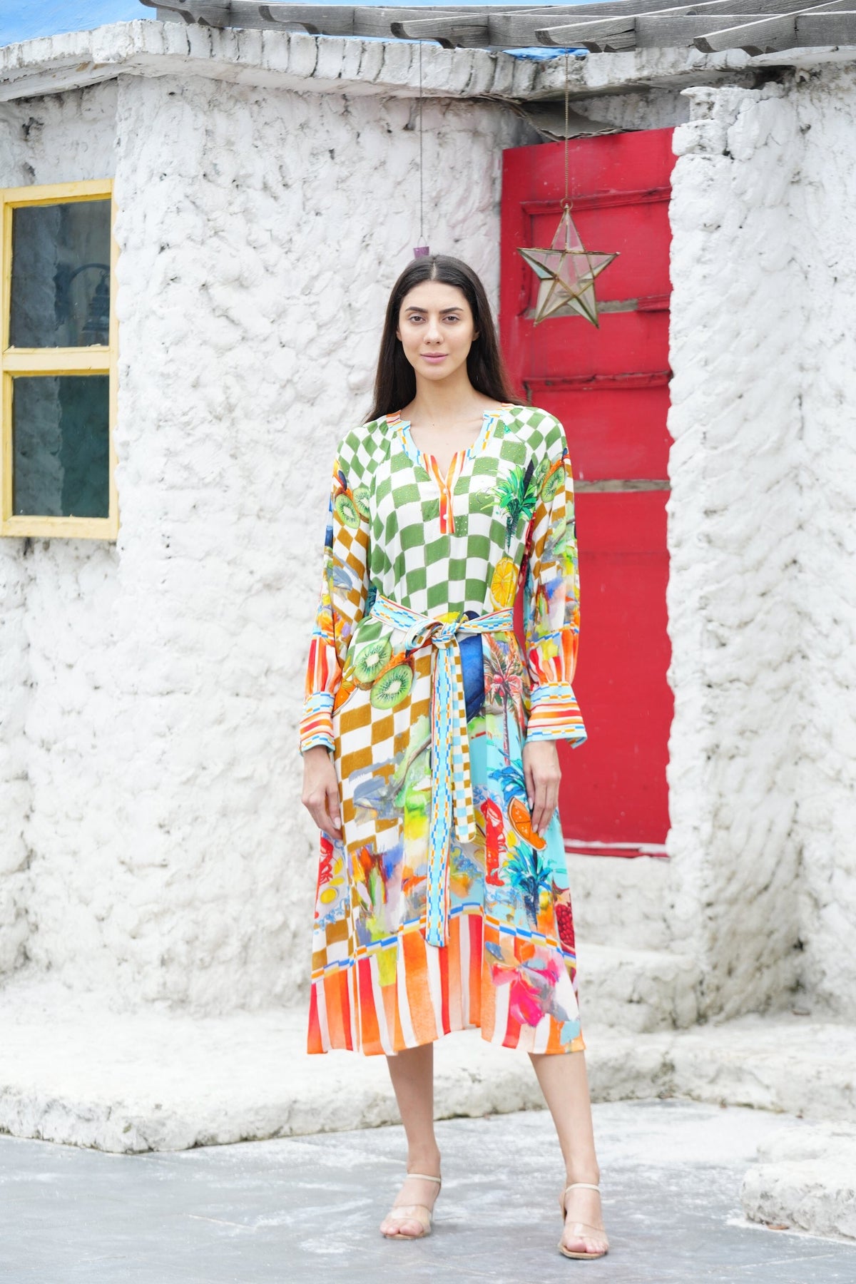 LUCCIANO- SMOCK DRESS - TheSwankStore