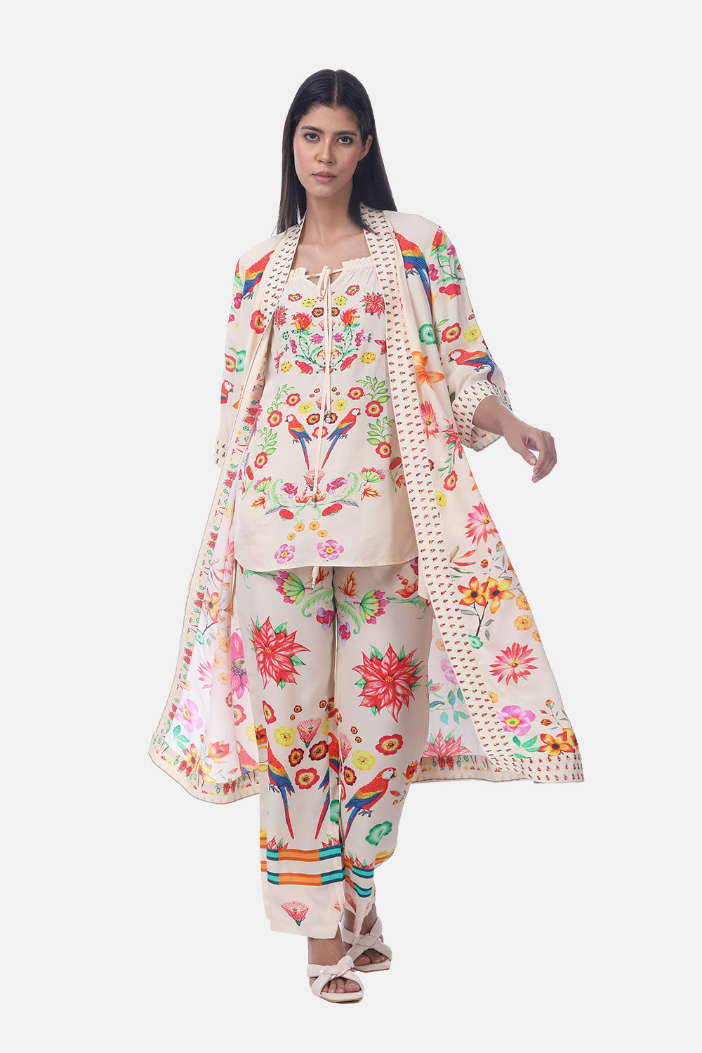 MESSIAN - KIMONO LONG SHRUG - TheSwankStore