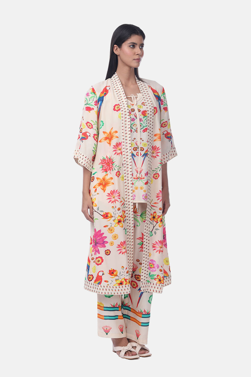 MESSIAN - KIMONO LONG SHRUG - TheSwankStore