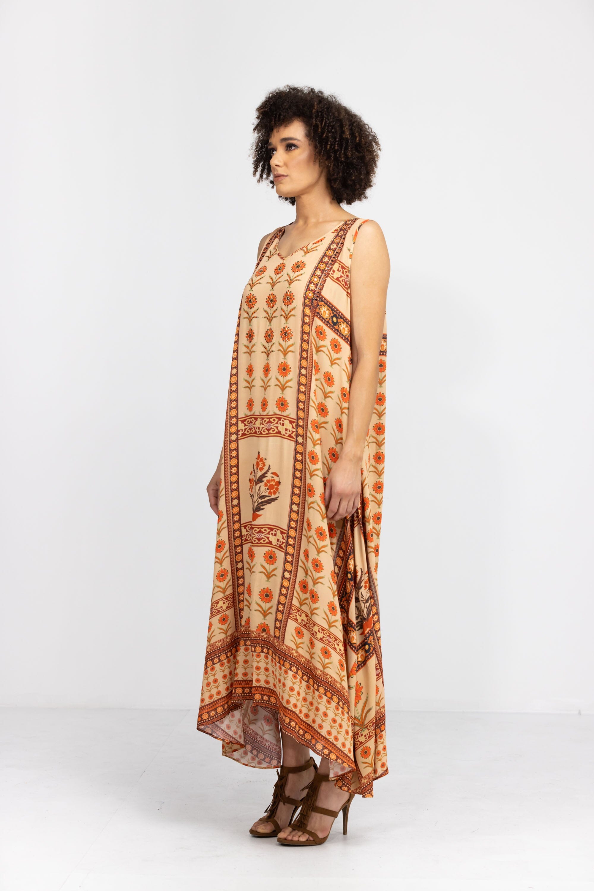 MAHOGANY - SLEEVELESS MAXI DRESS - TheSwankStore