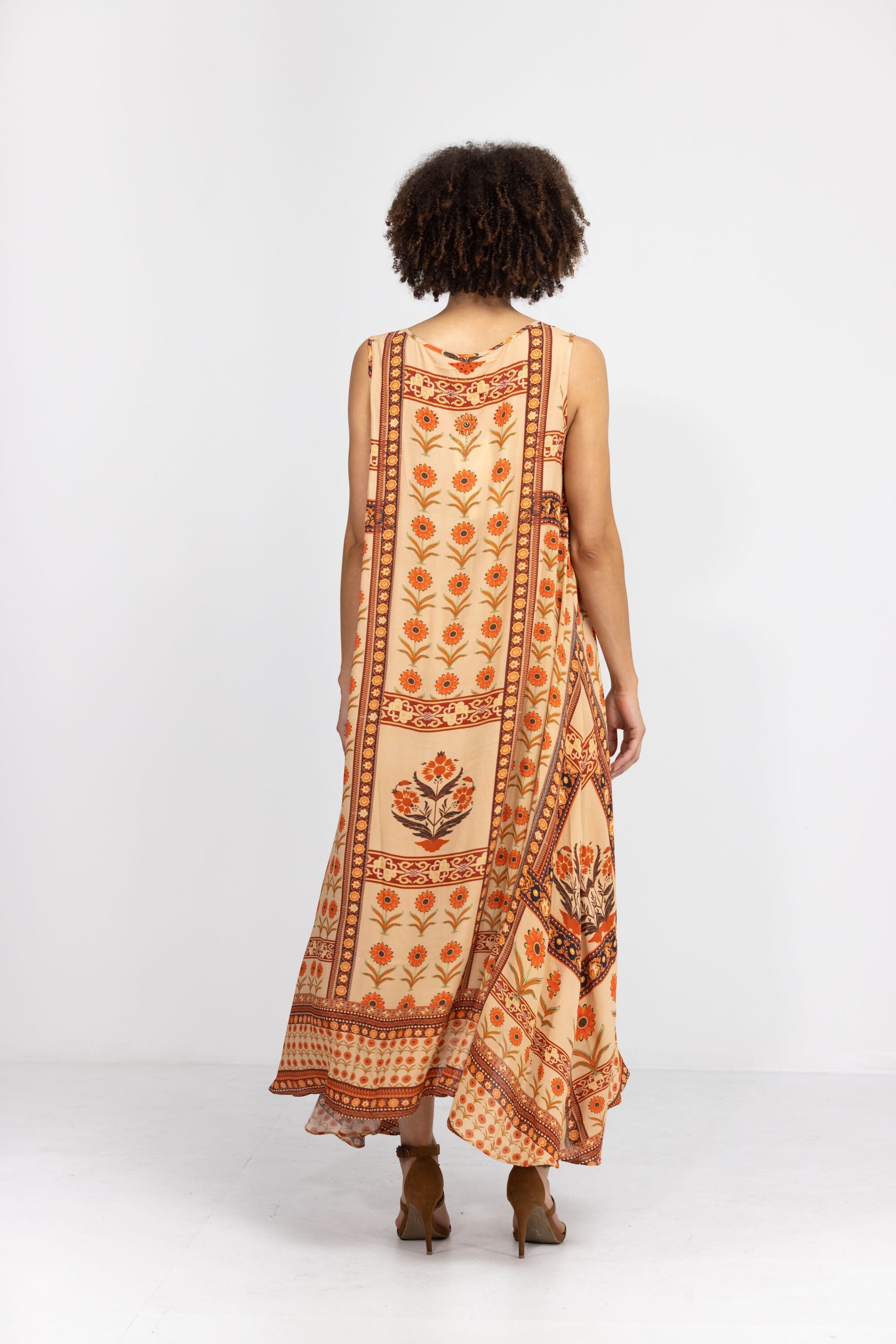 MAHOGANY - SLEEVELESS MAXI DRESS - TheSwankStore