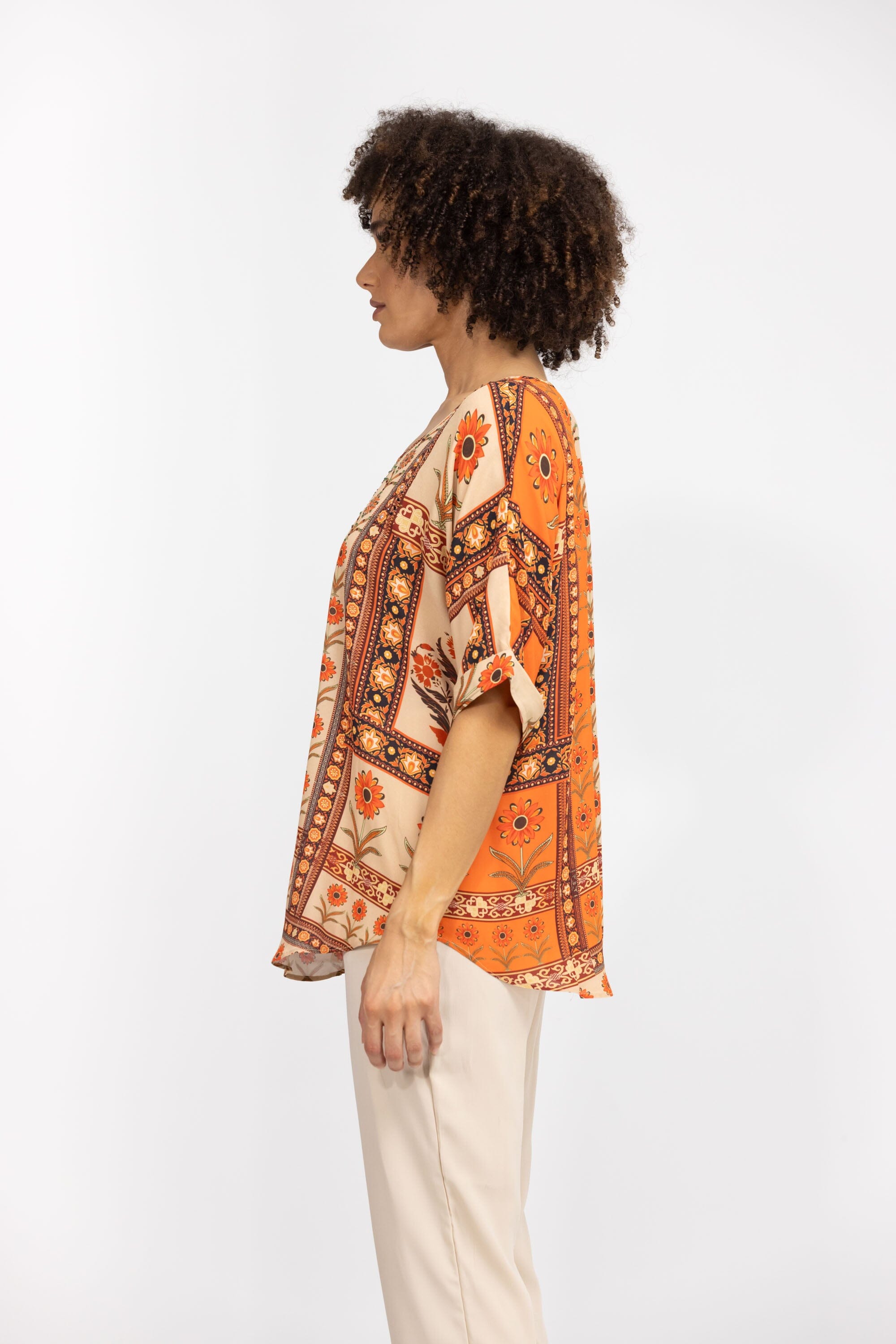 MAHOGANY - KAFTAN TOP (Shorter Style) - TheSwankStore