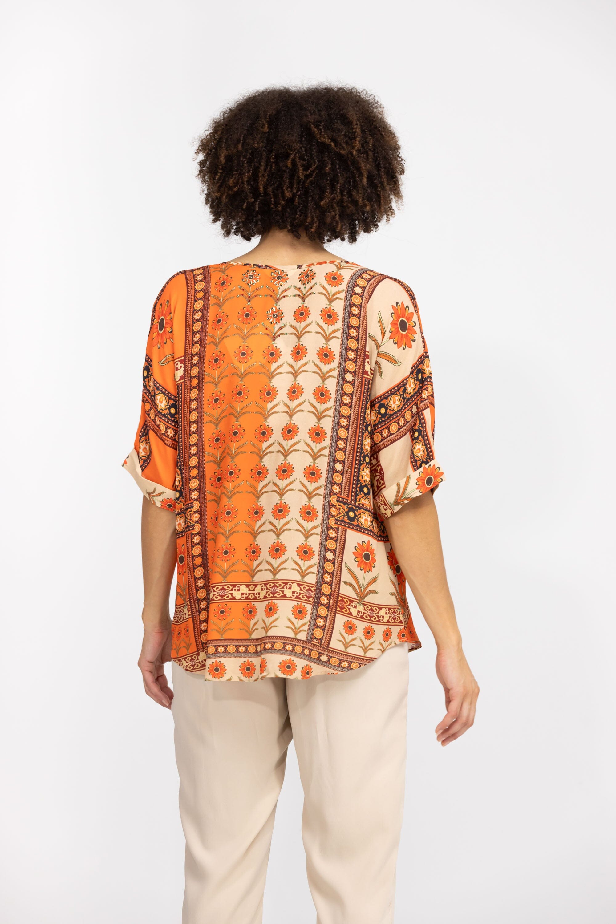 MAHOGANY - KAFTAN TOP (Shorter Style) - TheSwankStore