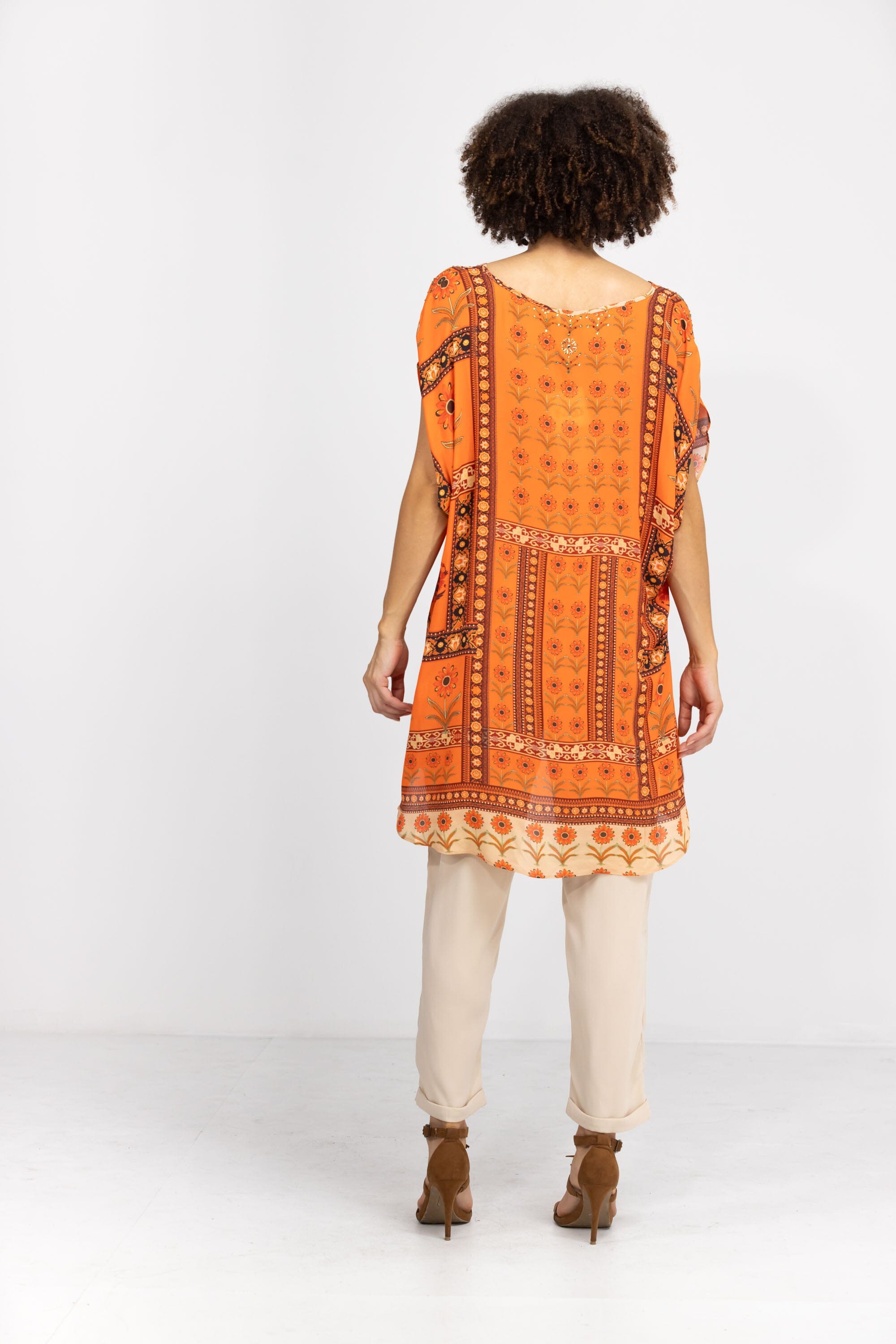 MAHOGANY - KAFTAN TUNIC - TheSwankStore