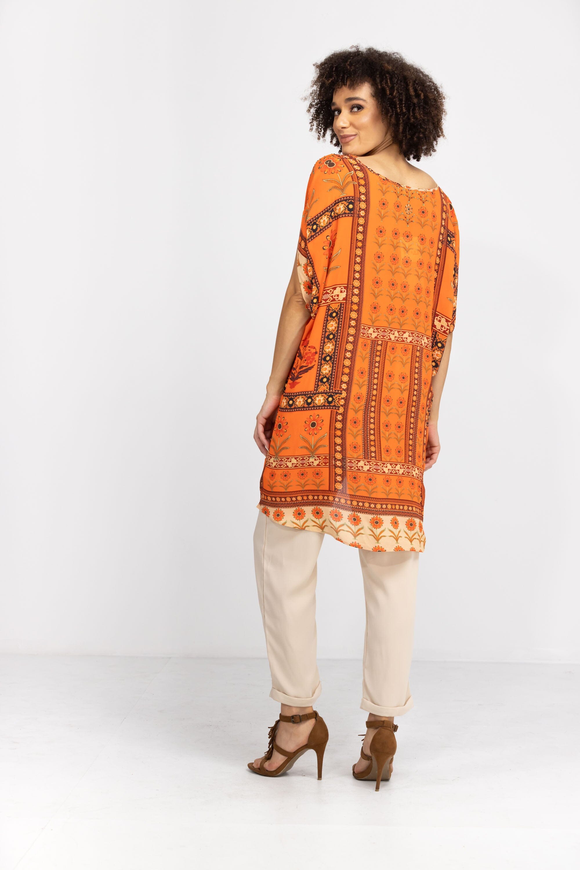 MAHOGANY - KAFTAN TUNIC - TheSwankStore