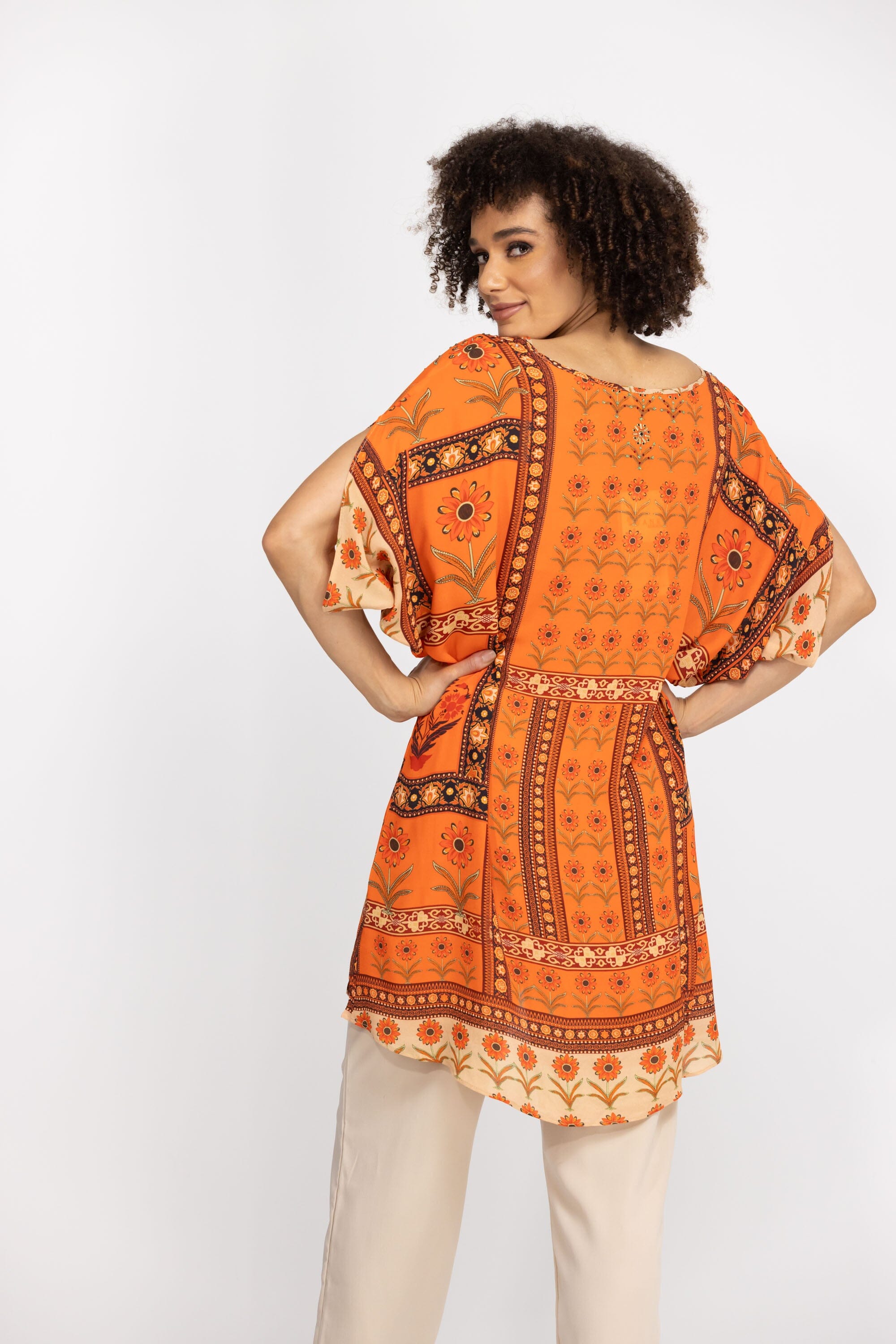 MAHOGANY - KAFTAN TUNIC - TheSwankStore
