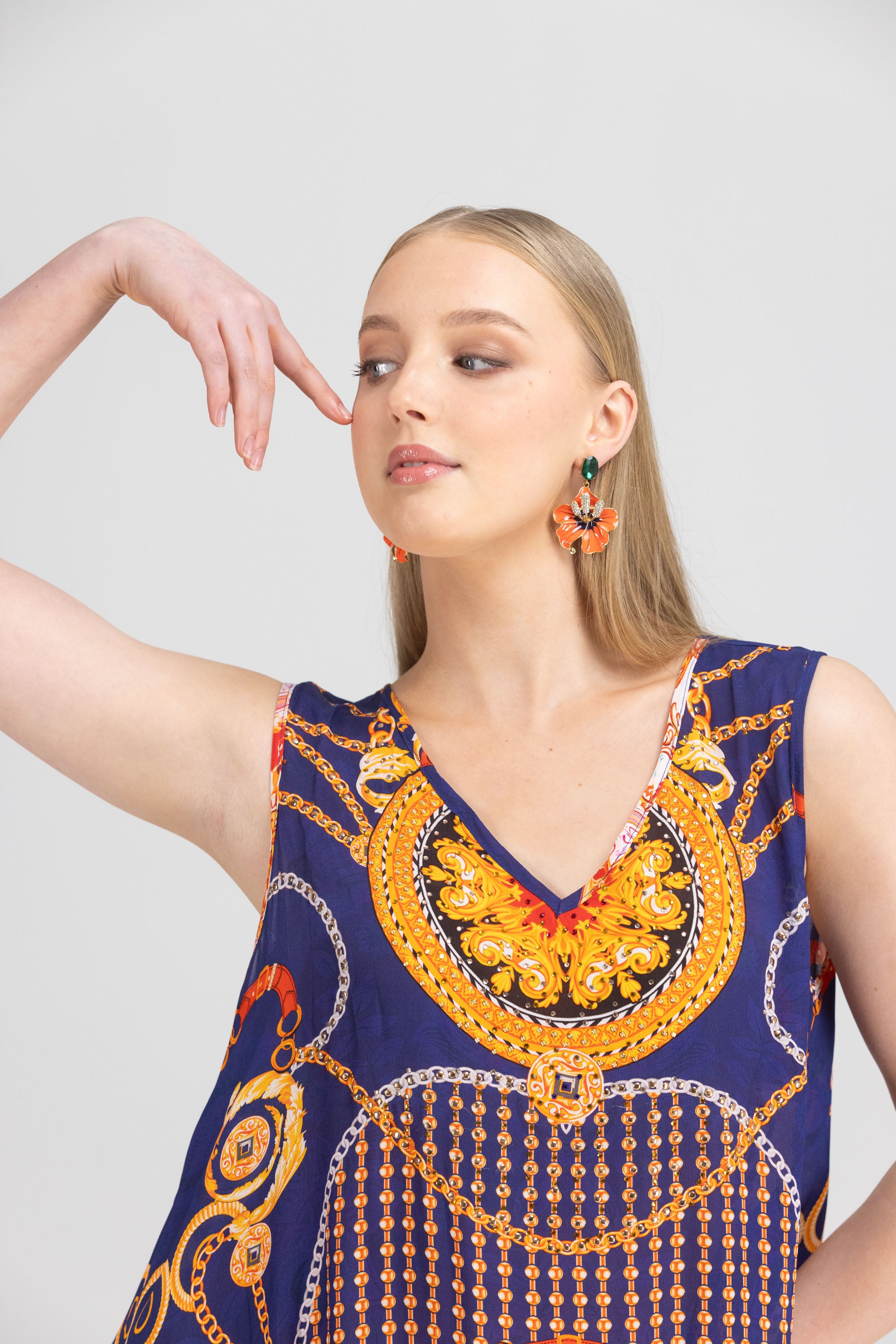 TEMPRANILLO - FLOWING MAXI DRESS