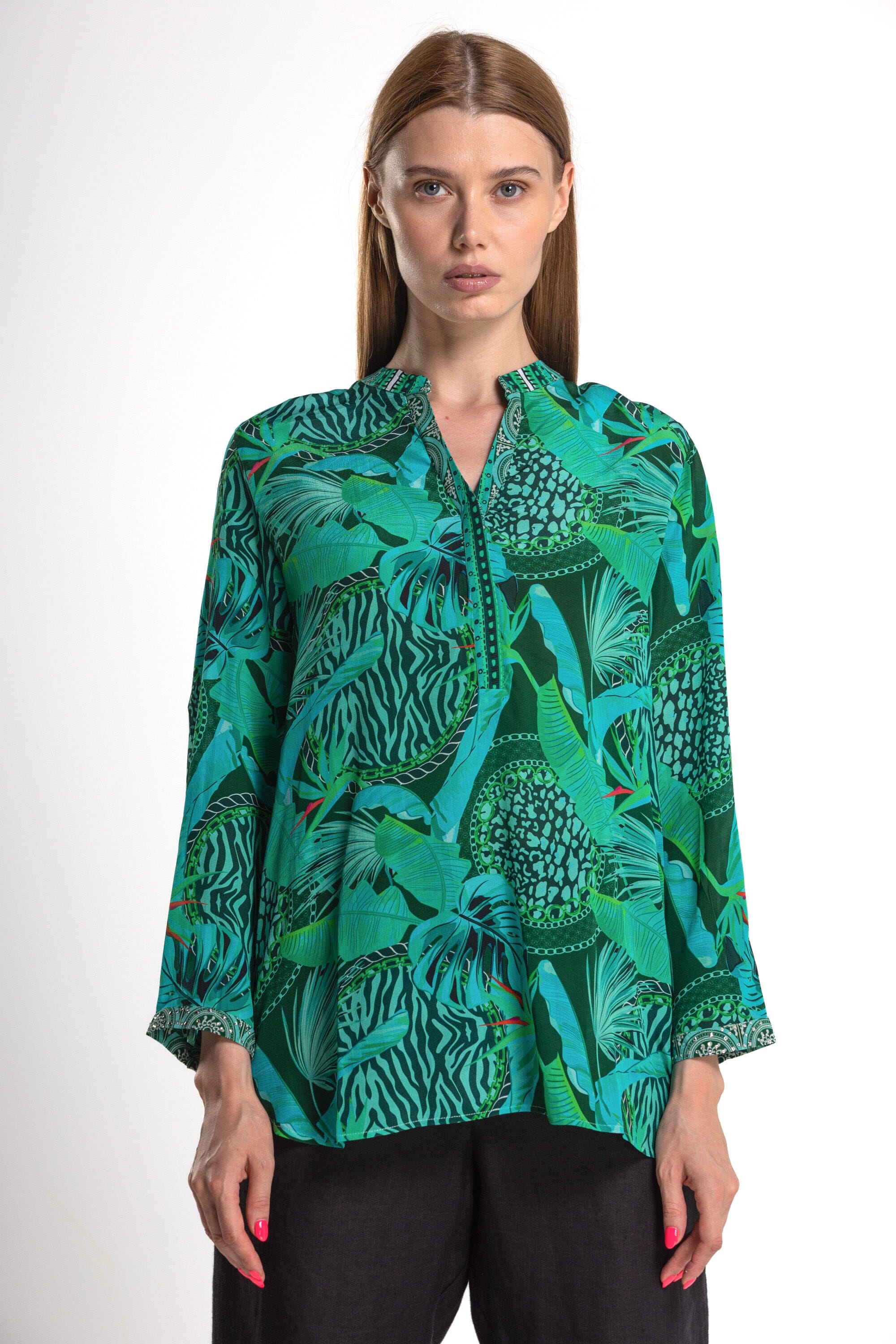 VIVALDI - MILANO SHIRT, WITHOUT COLLAR - TheSwankStore