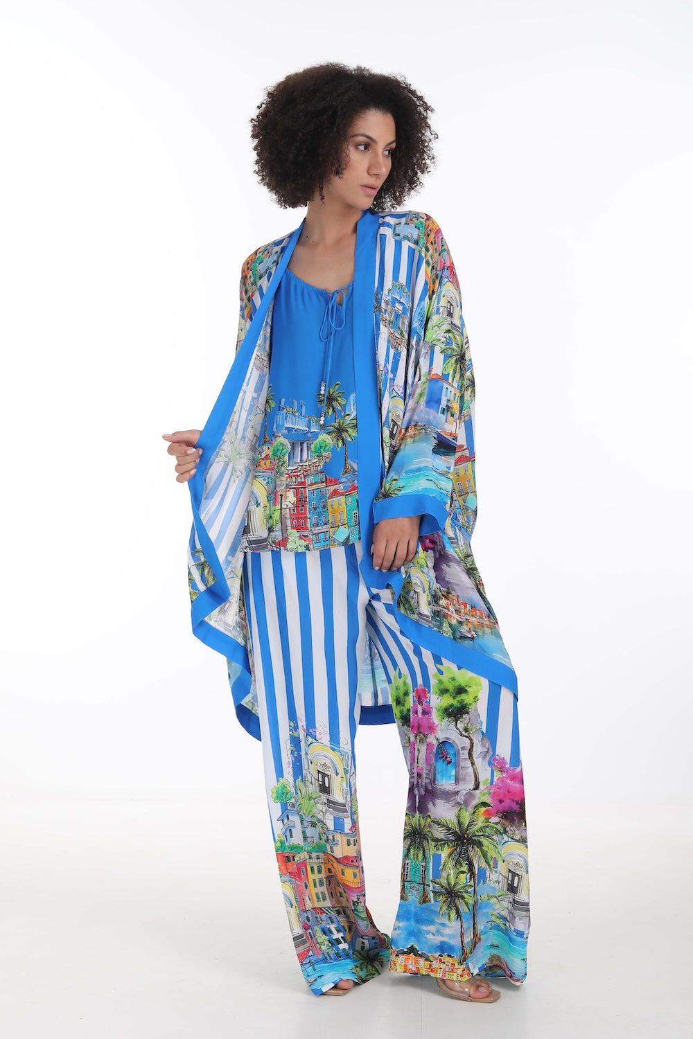 ST TROPEZ - KIMONO SHRUG (SHORT) - TheSwankStore
