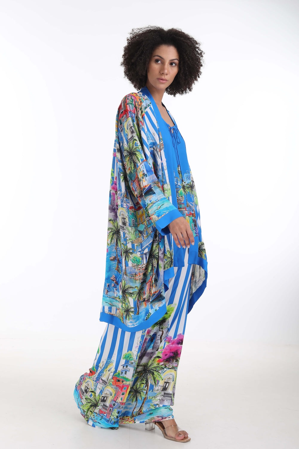 ST TROPEZ - KIMONO SHRUG (SHORT) - TheSwankStore