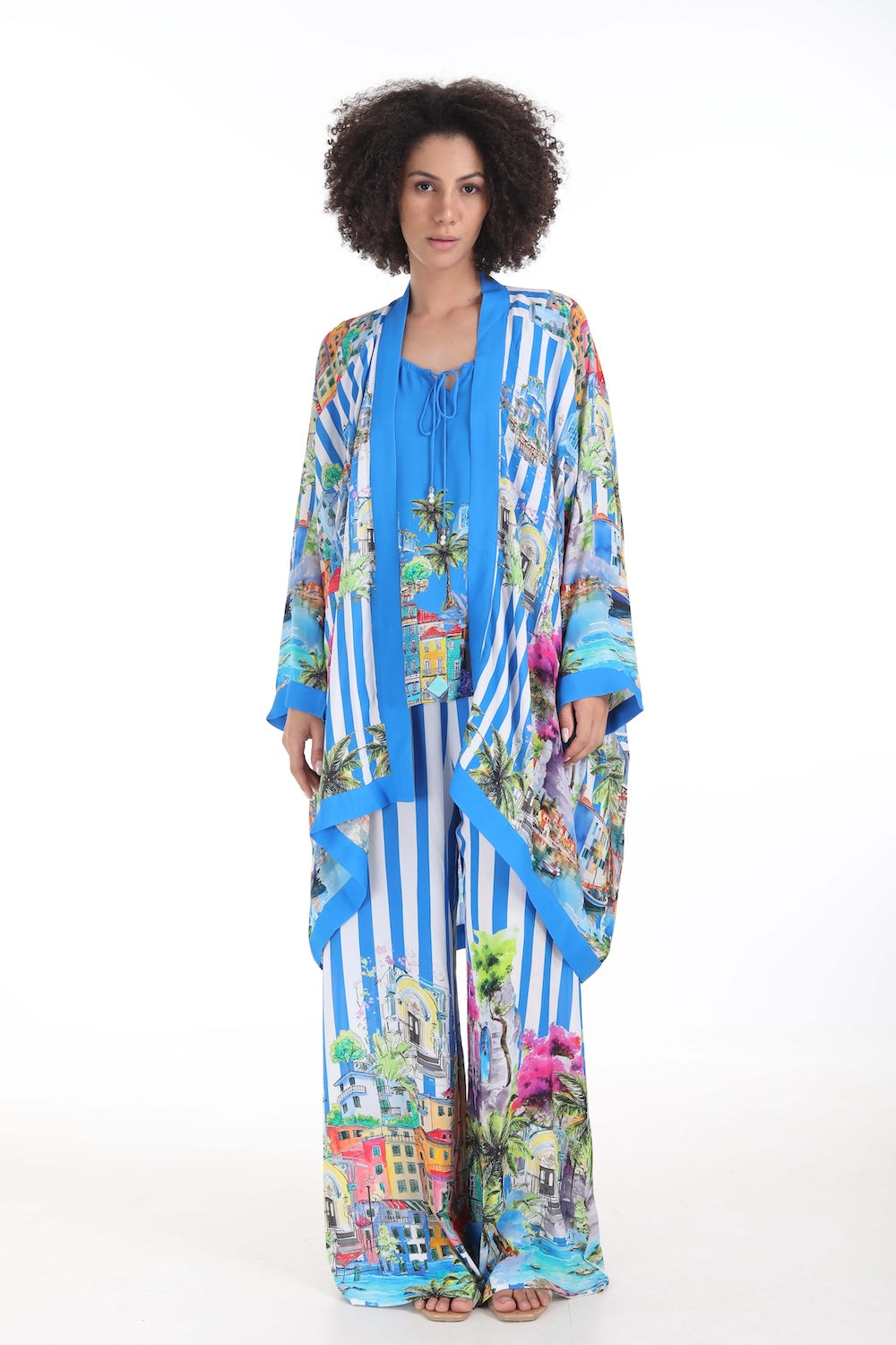 ST TROPEZ - KIMONO SHRUG (SHORT) - TheSwankStore