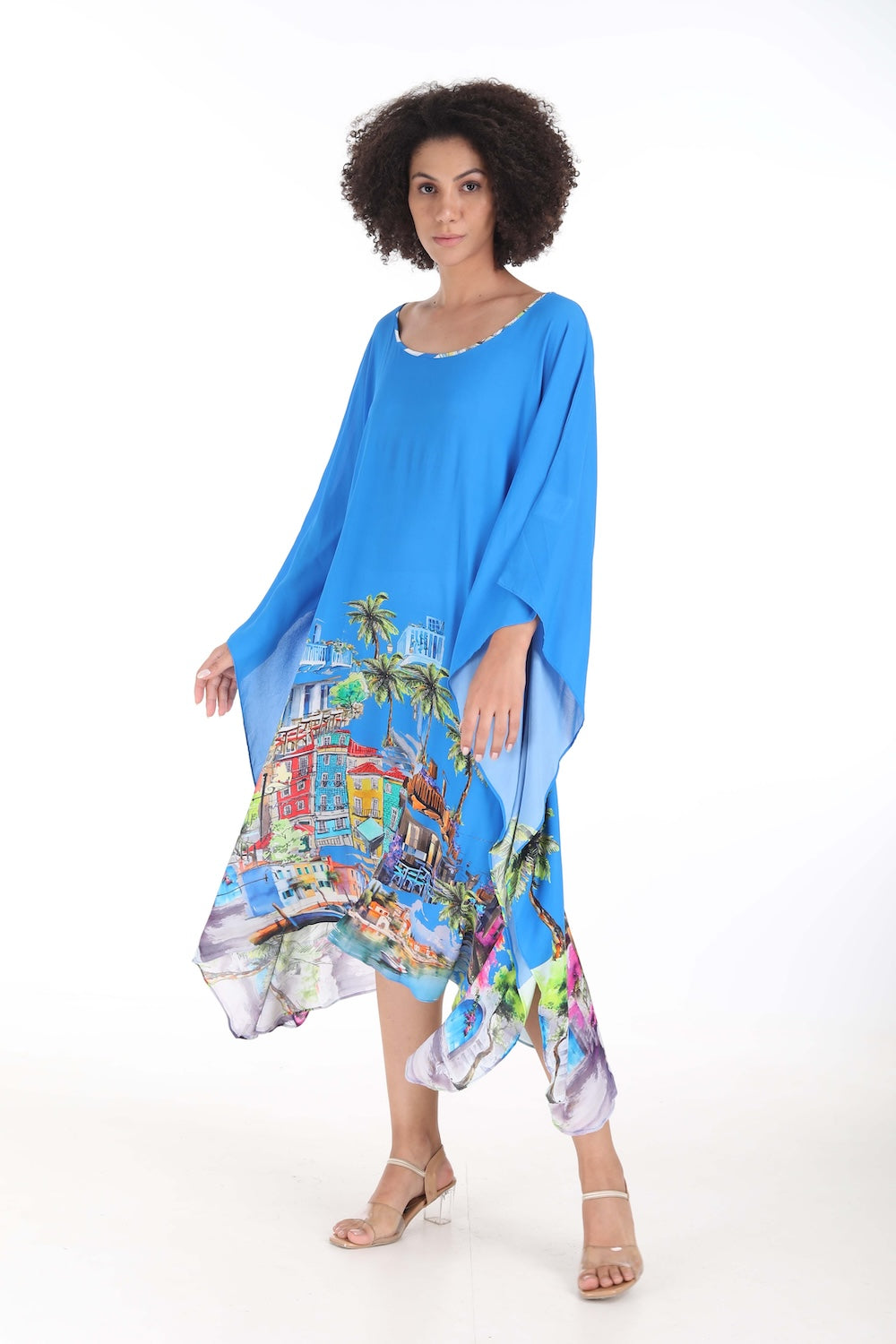 ST TROPEZ - SHORT KAFTAN - TheSwankStore