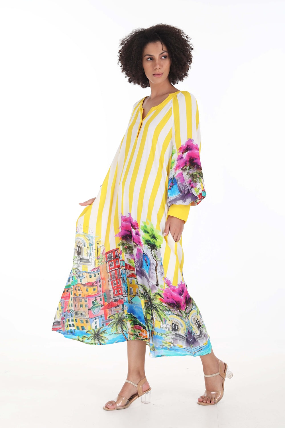 ST TROPEZ - SMOCK DRESS - TheSwankStore