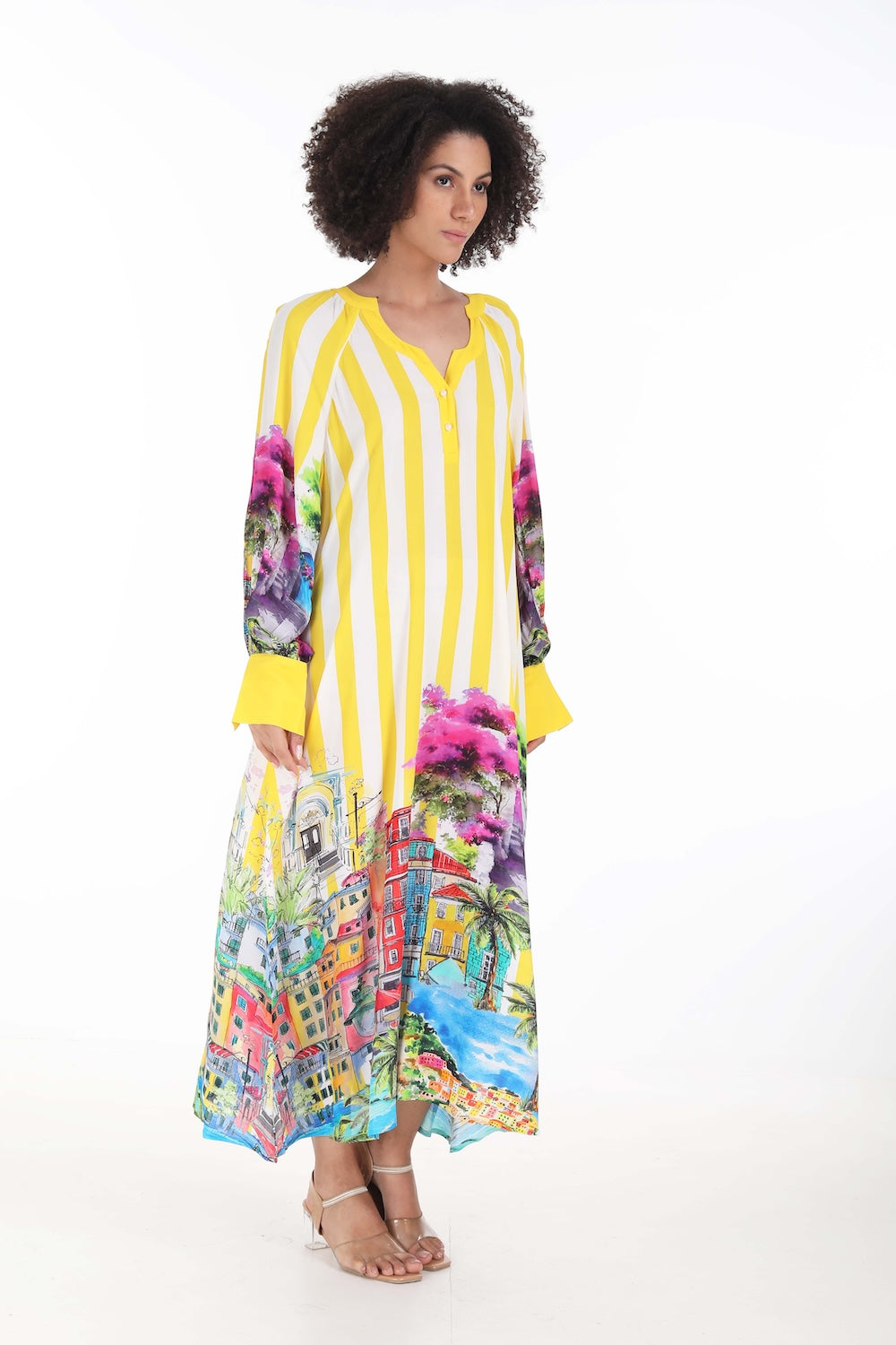 ST TROPEZ - SMOCK DRESS - TheSwankStore