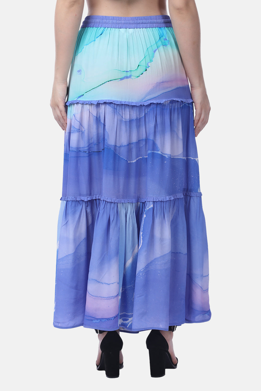TEMPER BLUE - BANJARA SKIRT - TheSwankStore