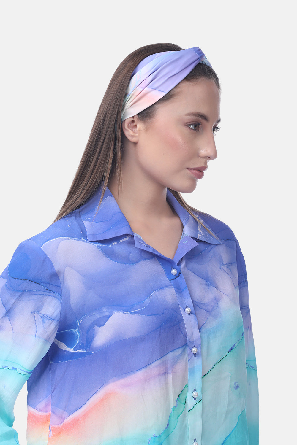 TEMPER BLUE - HEADBAND - TheSwankStore