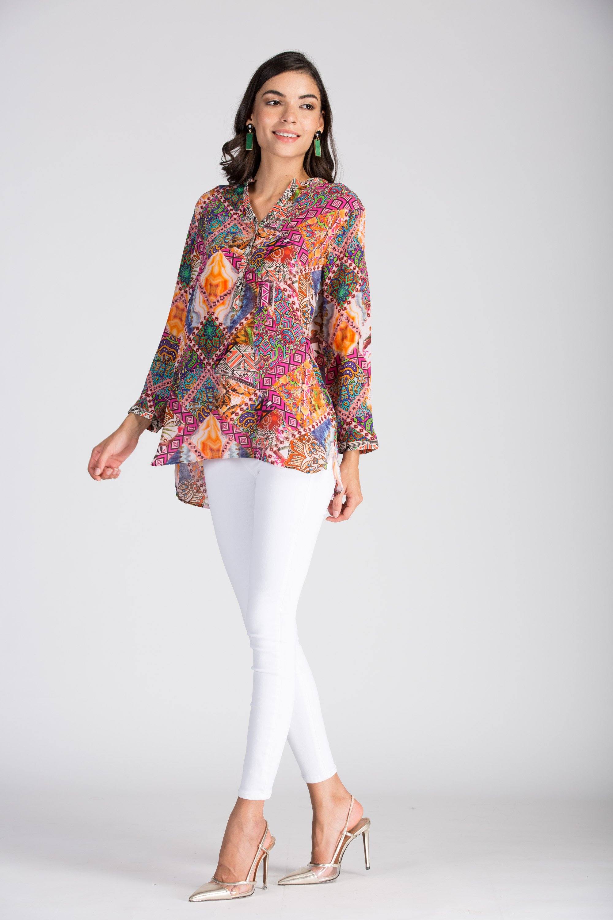 TUNISIA - MILANO SHIRT, WITHOUT COLLAR - TheSwankStore