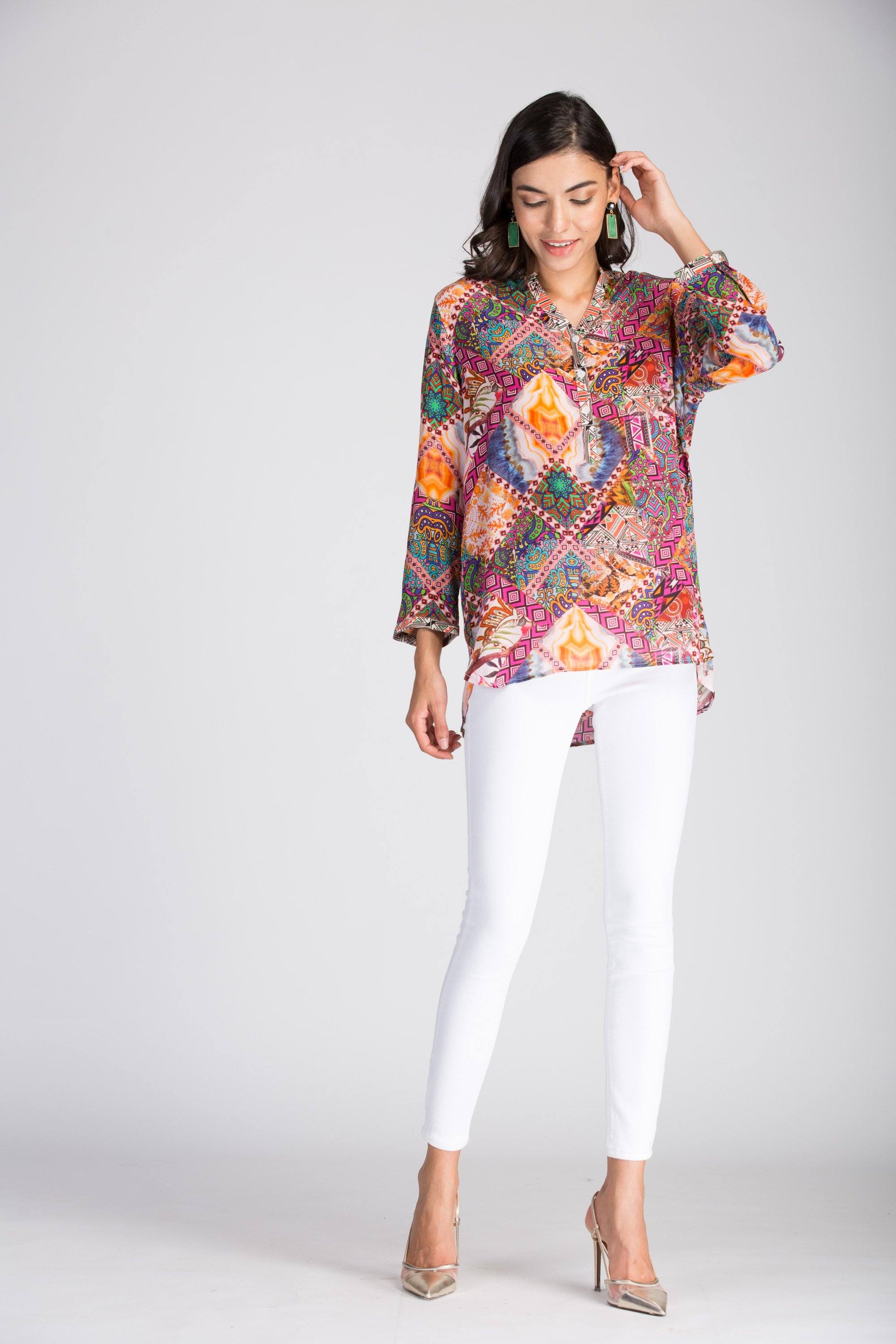 TUNISIA - MILANO SHIRT, WITHOUT COLLAR - TheSwankStore