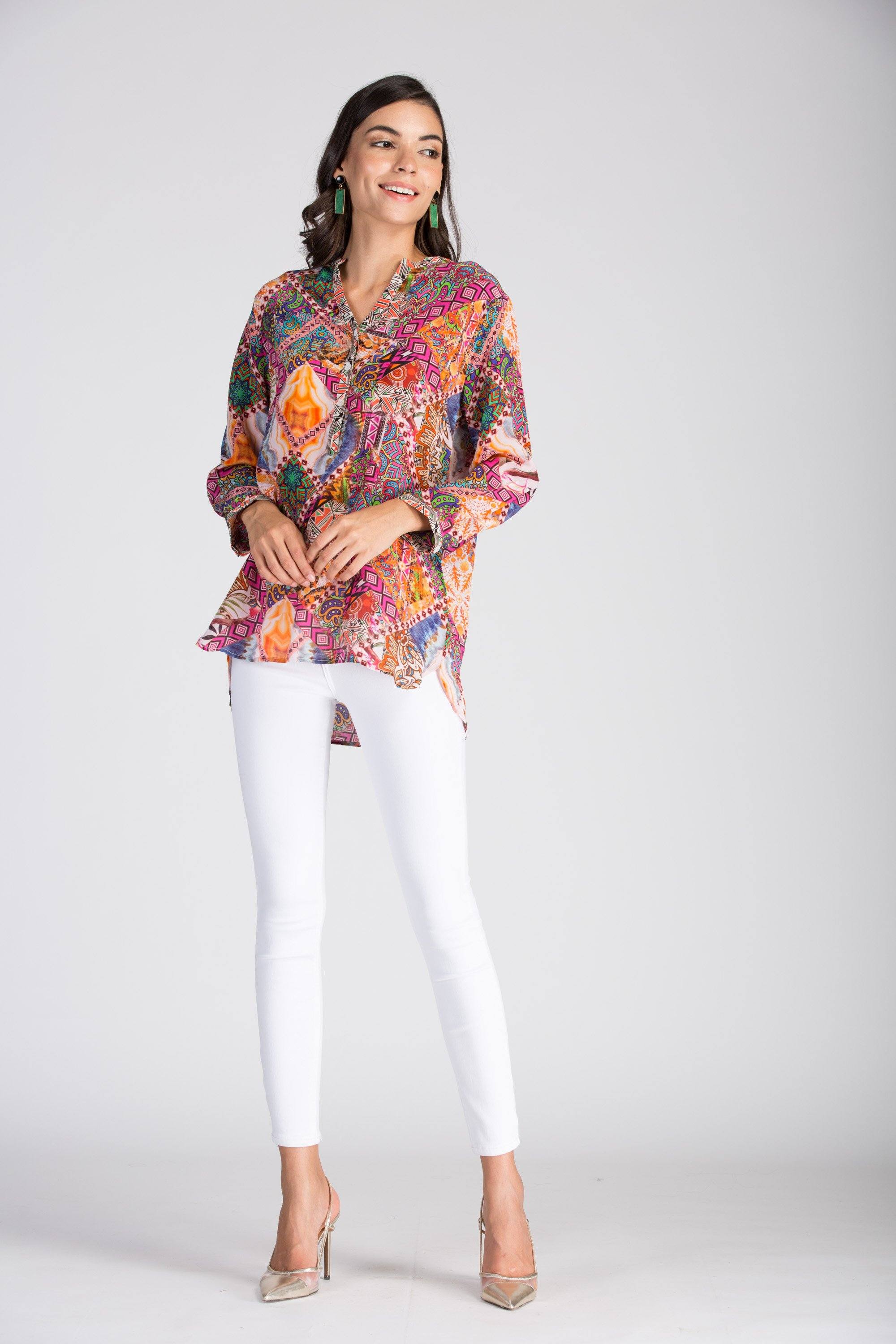 TUNISIA - MILANO SHIRT, WITHOUT COLLAR - TheSwankStore