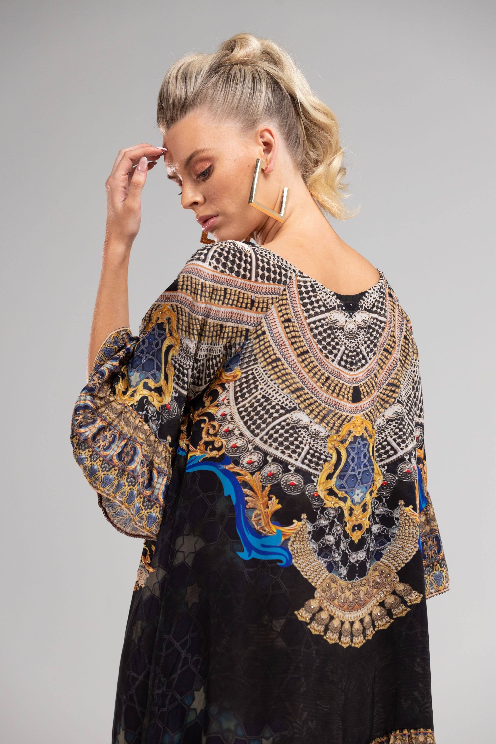 MIDNIGHT IN PARIS - GYPSY DRESS - TheSwankStore