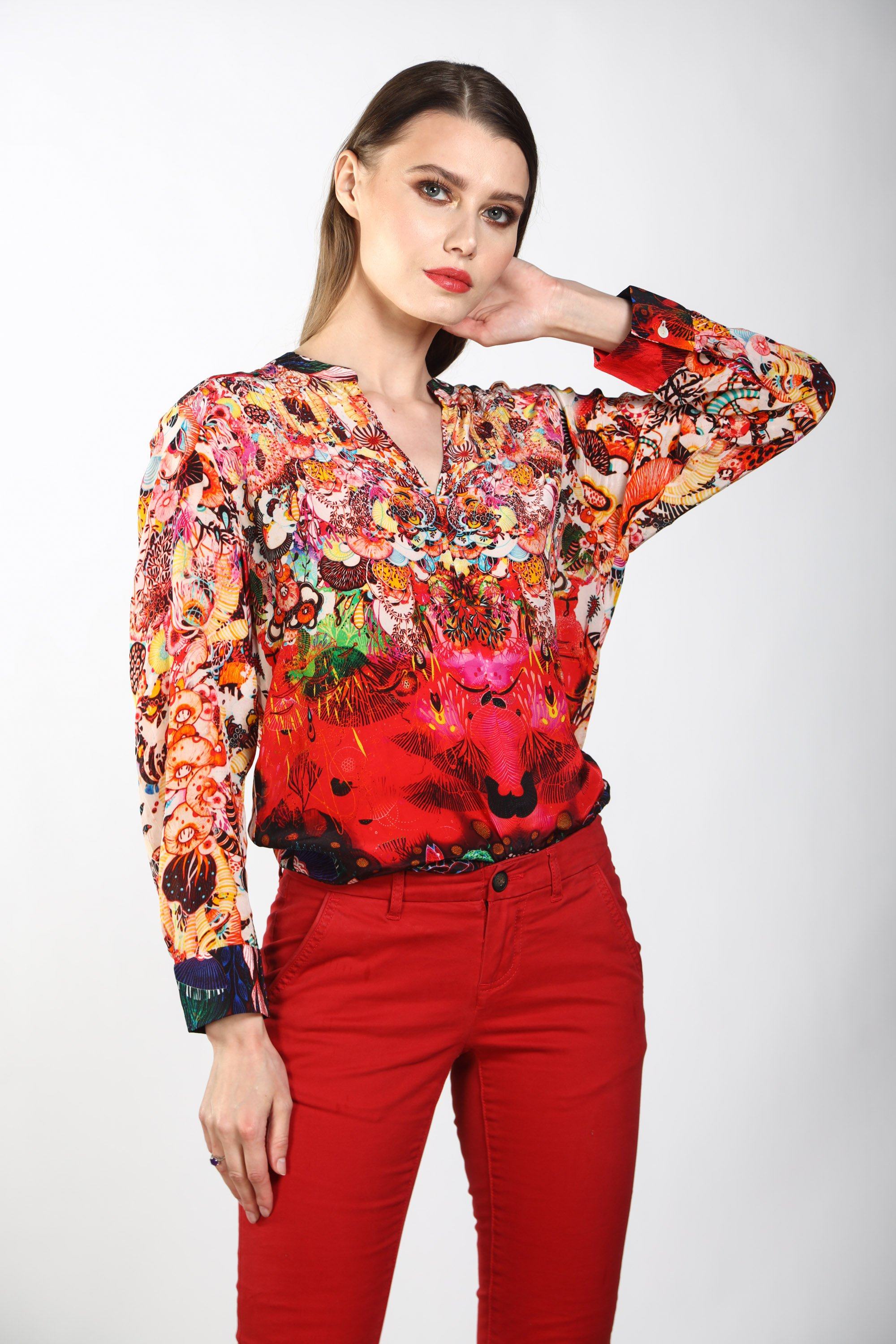 CORRALLE - MILANO SHIRT, WITHOUT COLLAR - TheSwankStore