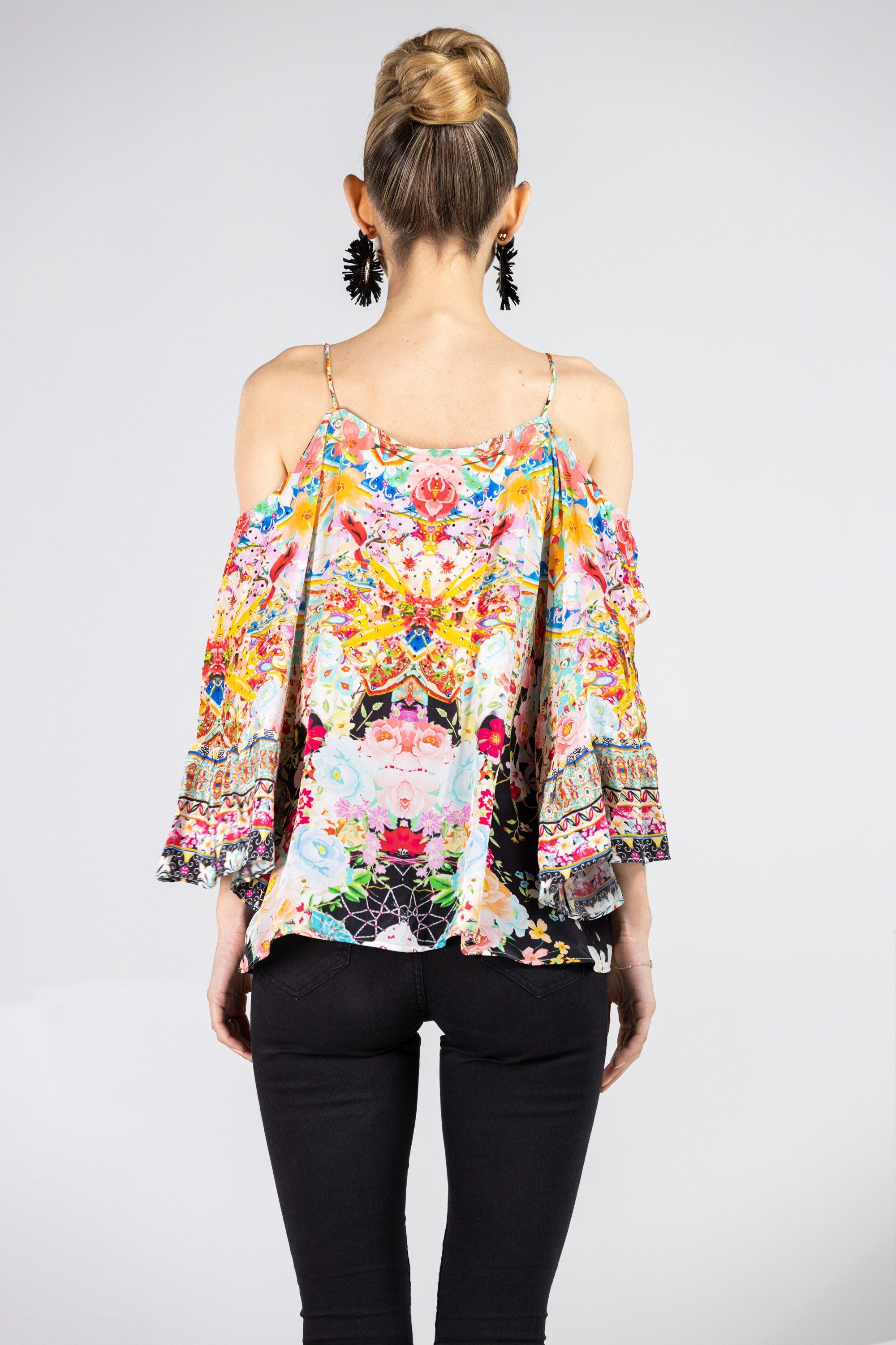 FLORINA NOIR - GYPSY TOP - TheSwankStore