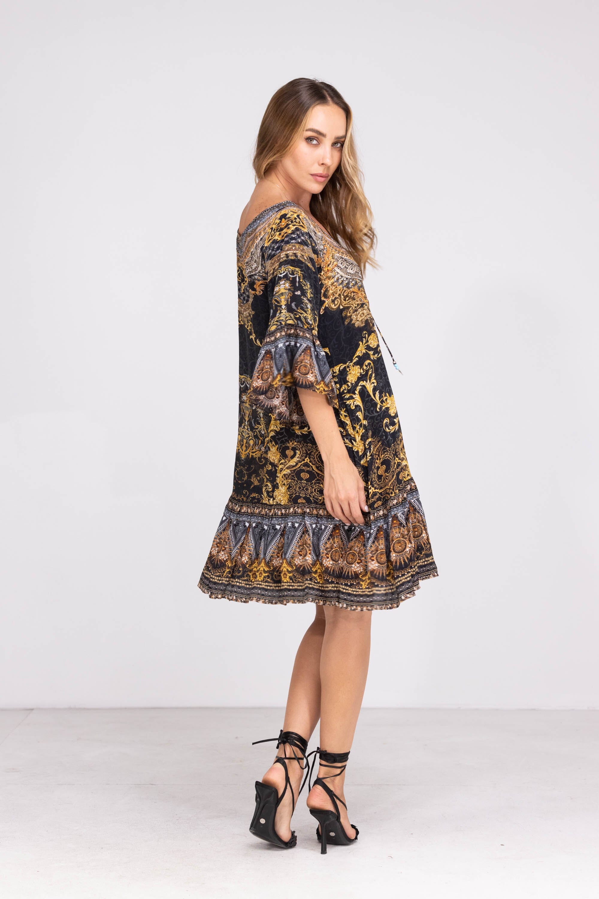 VALLETTA - GYPSY DRESS - TheSwankStore