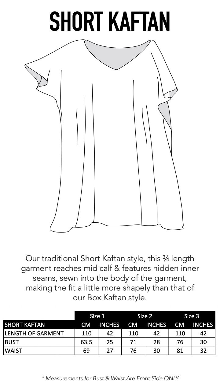 CORRALLE - SHORT KAFTAN - TheSwankStore