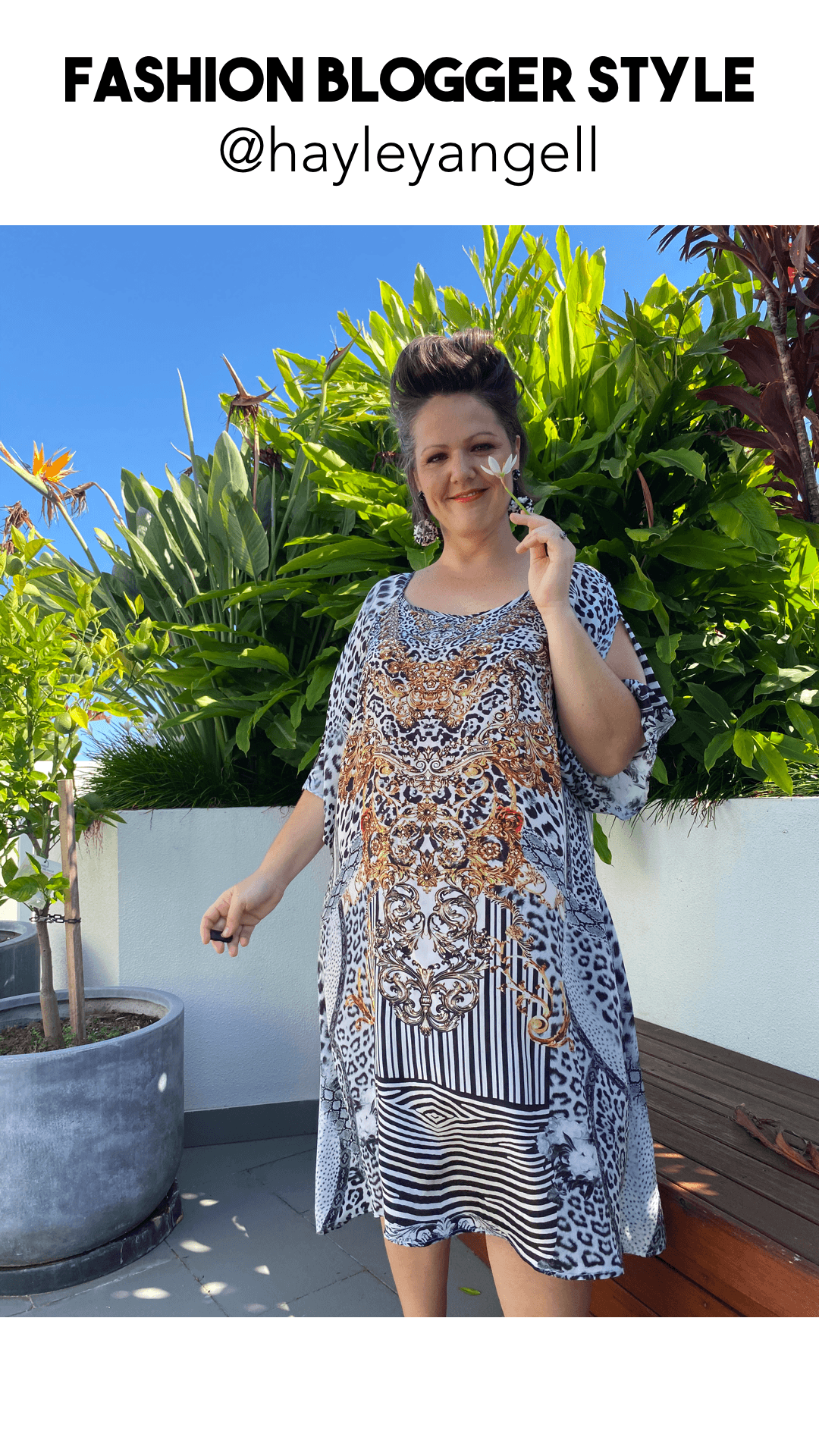 ZAFFARI - SLIT SLEEVE DRESS - TheSwankStore