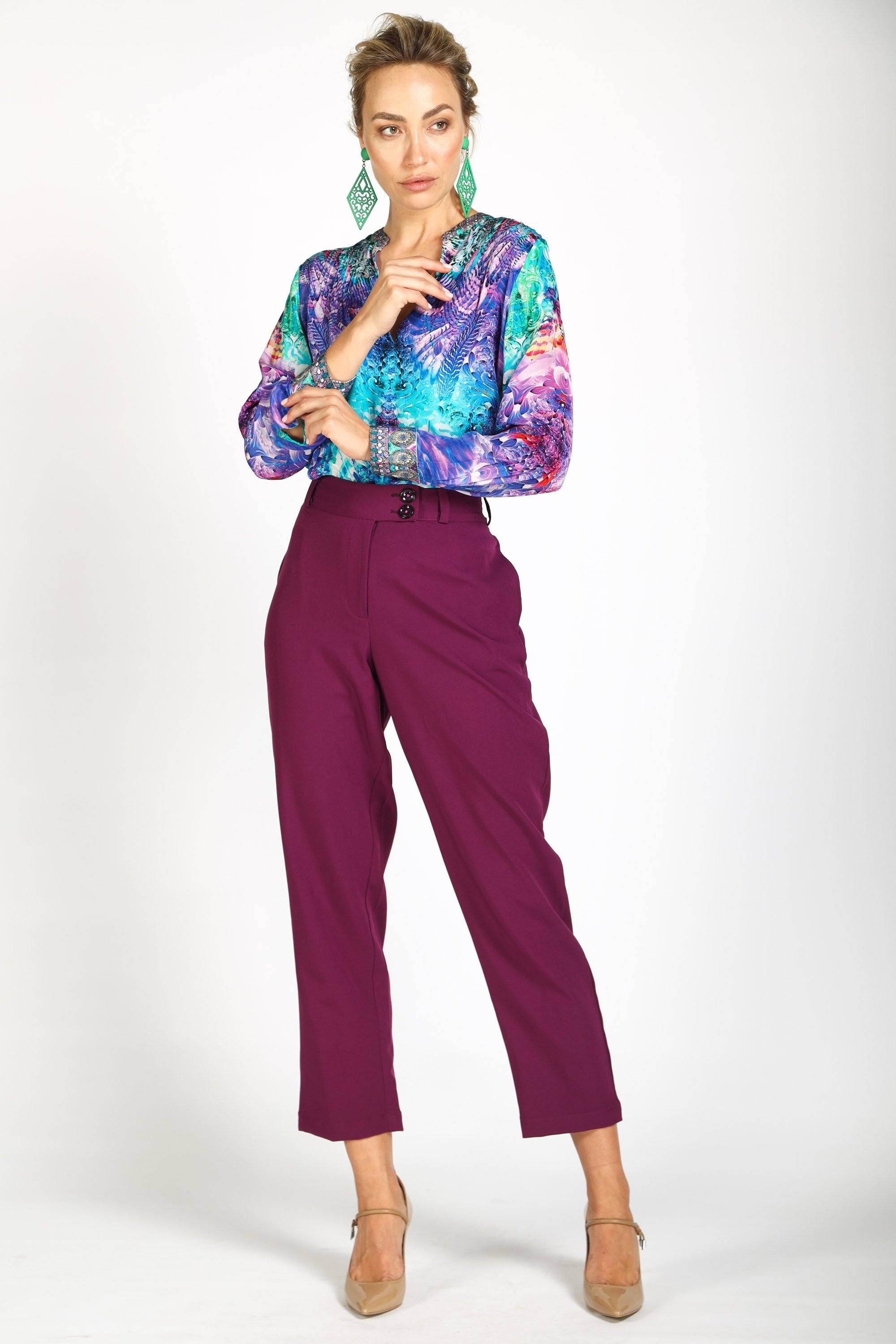 INDIGO SUMMER - MILANO SHIRT, WITHOUT COLLAR - TheSwankStore