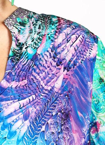 INDIGO SUMMER - MILANO SHIRT, WITHOUT COLLAR - TheSwankStore