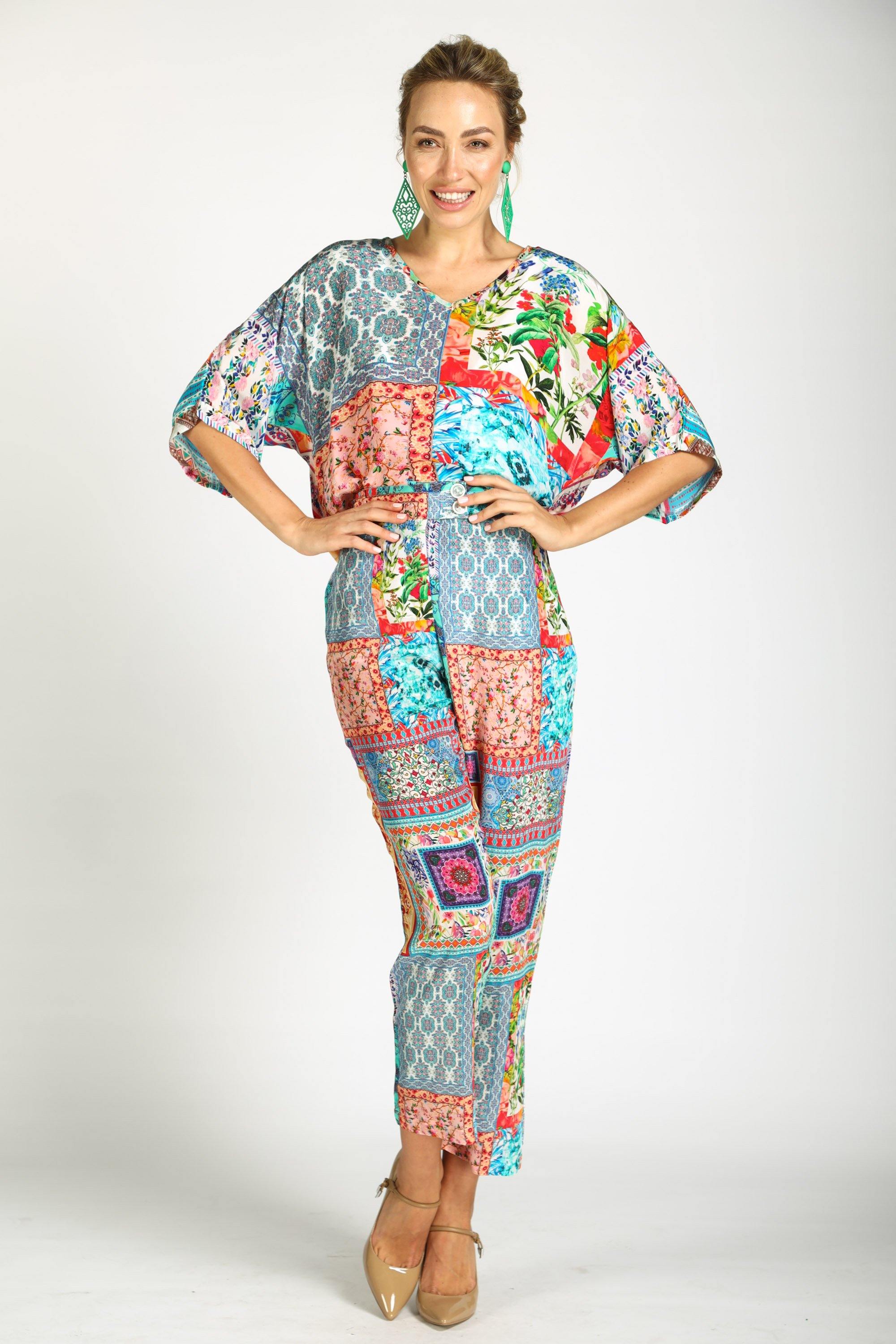 DAMASCUS - KAFTAN TOP (Shorter Style) - TheSwankStore