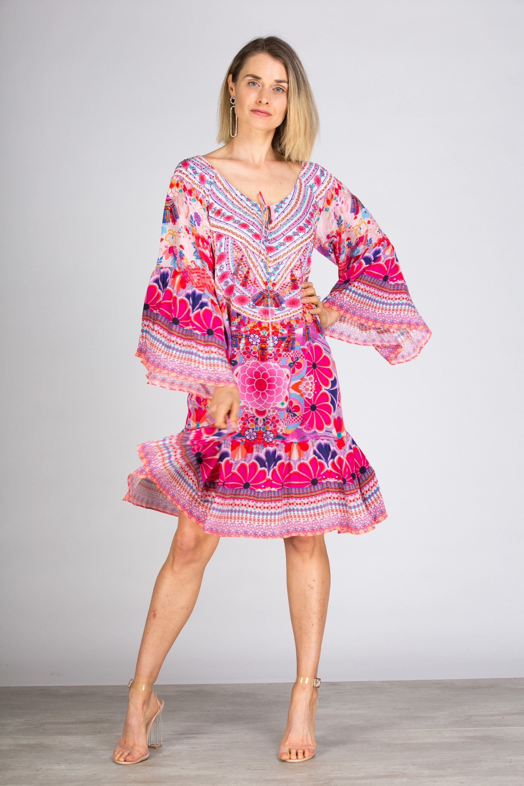 CHERRY BLOSSOM - GYPSY DRESS - TheSwankStore