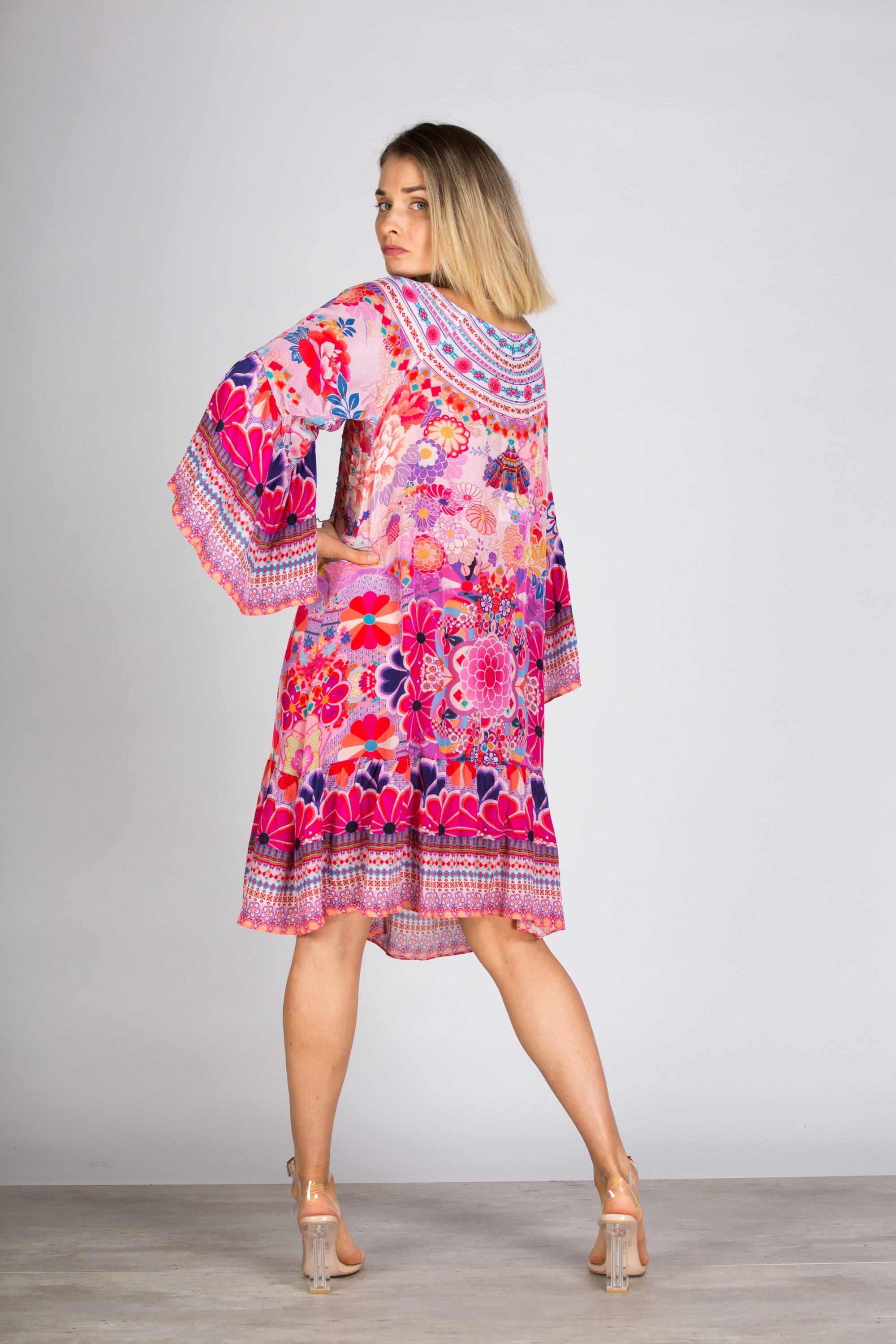 CHERRY BLOSSOM - GYPSY DRESS - TheSwankStore