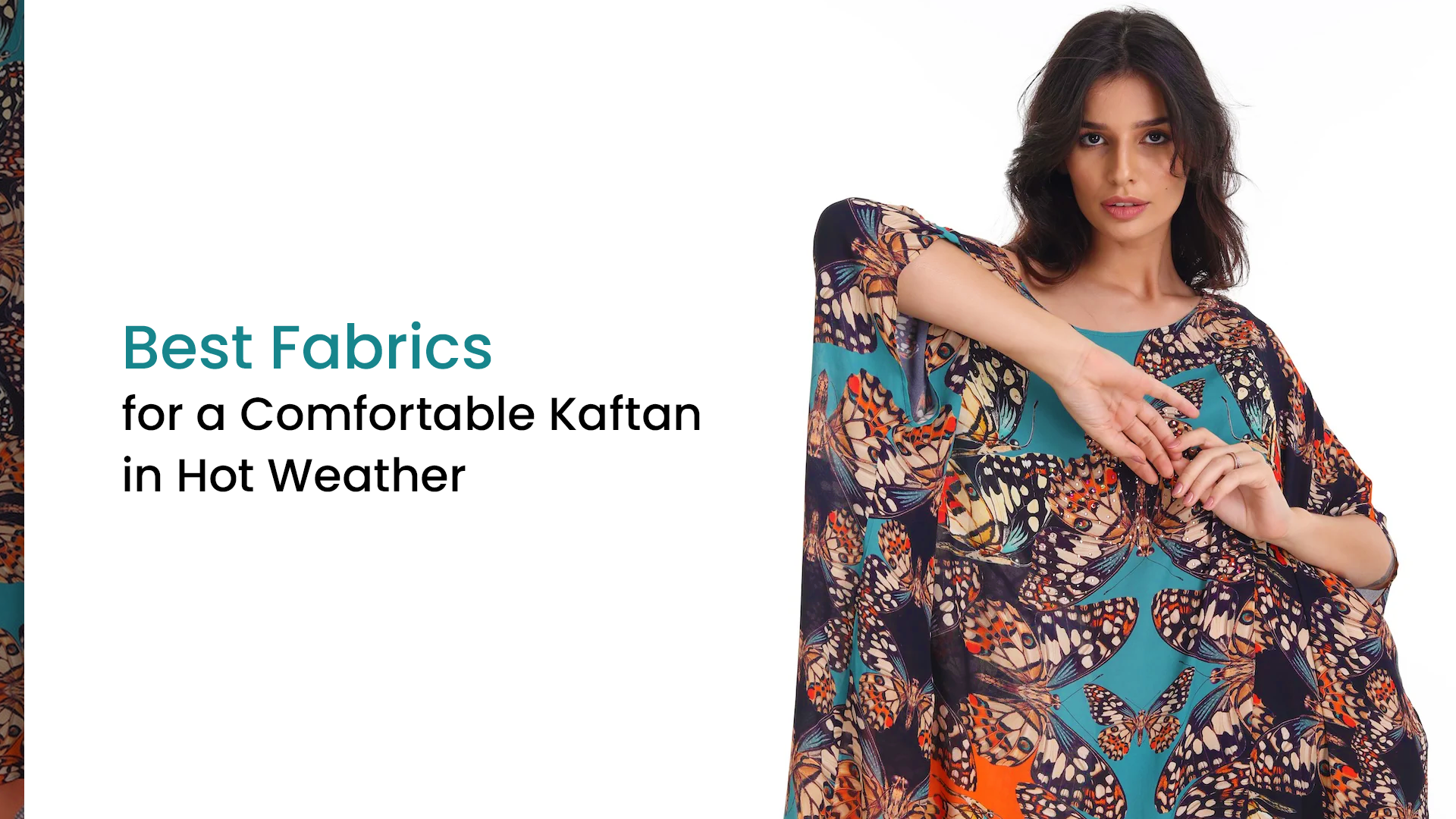 Best Fabrics for a Comfortable Kaftan in Hot Weather