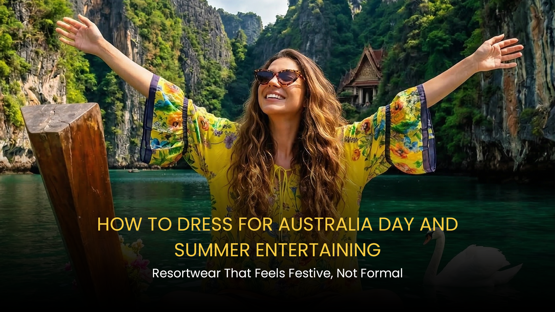 How to Dress for Australia Day and Summer Entertaining: