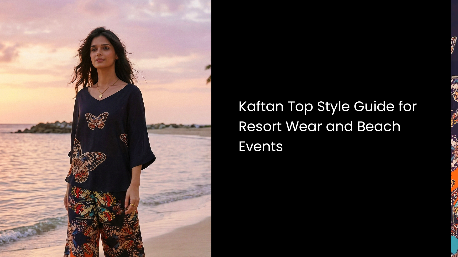 Kaftan Top Style Guide for Resort Wear and Beach Events
