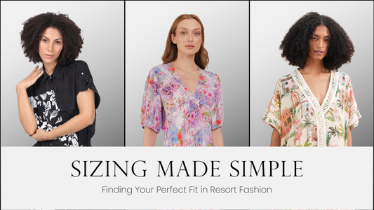 Sizing made simple with Bondi Resort wear kaftans
