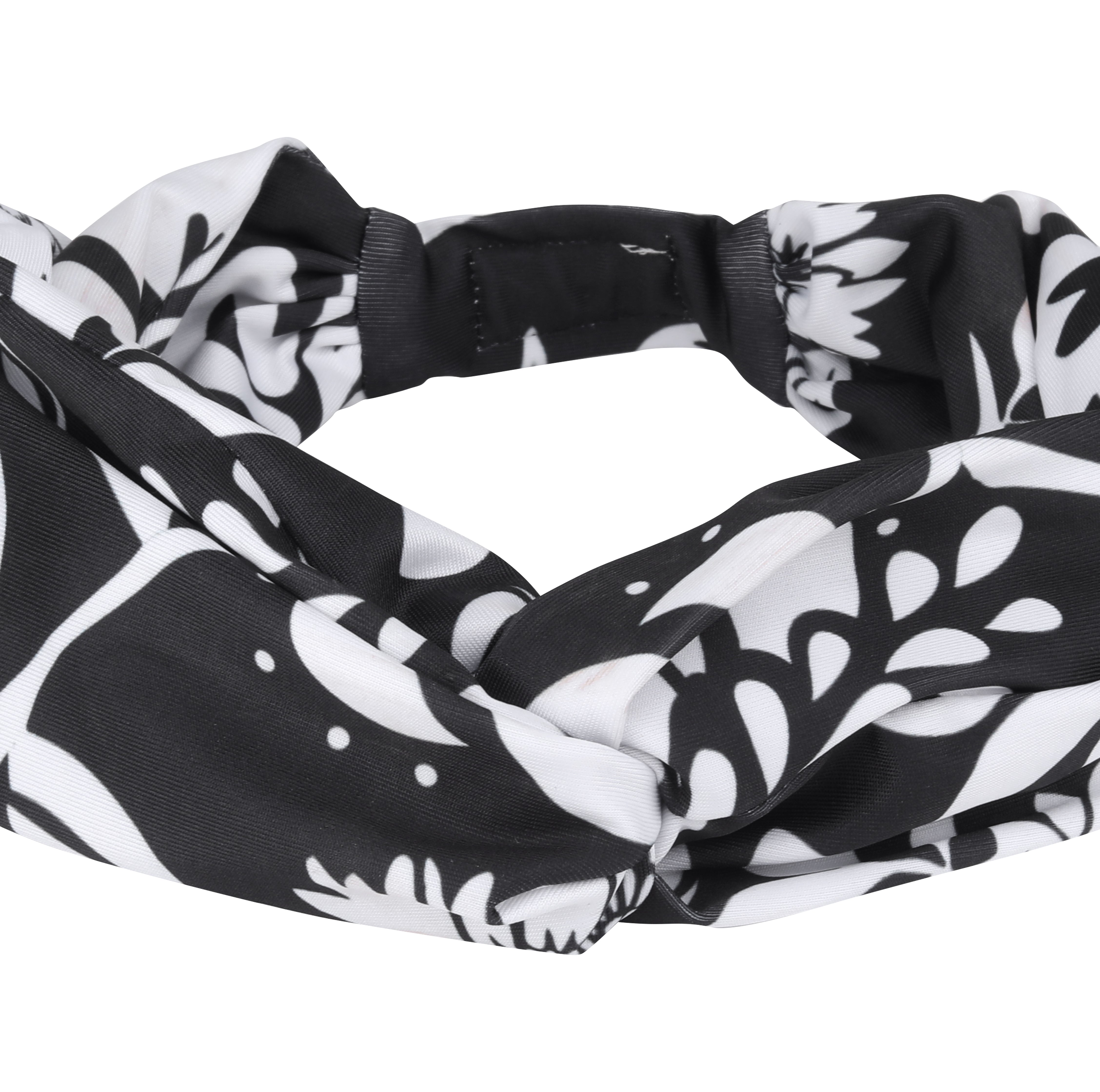 Black and white Avanti Headband - TheSwankStore perfect for accessorizing and enhancing your outfit