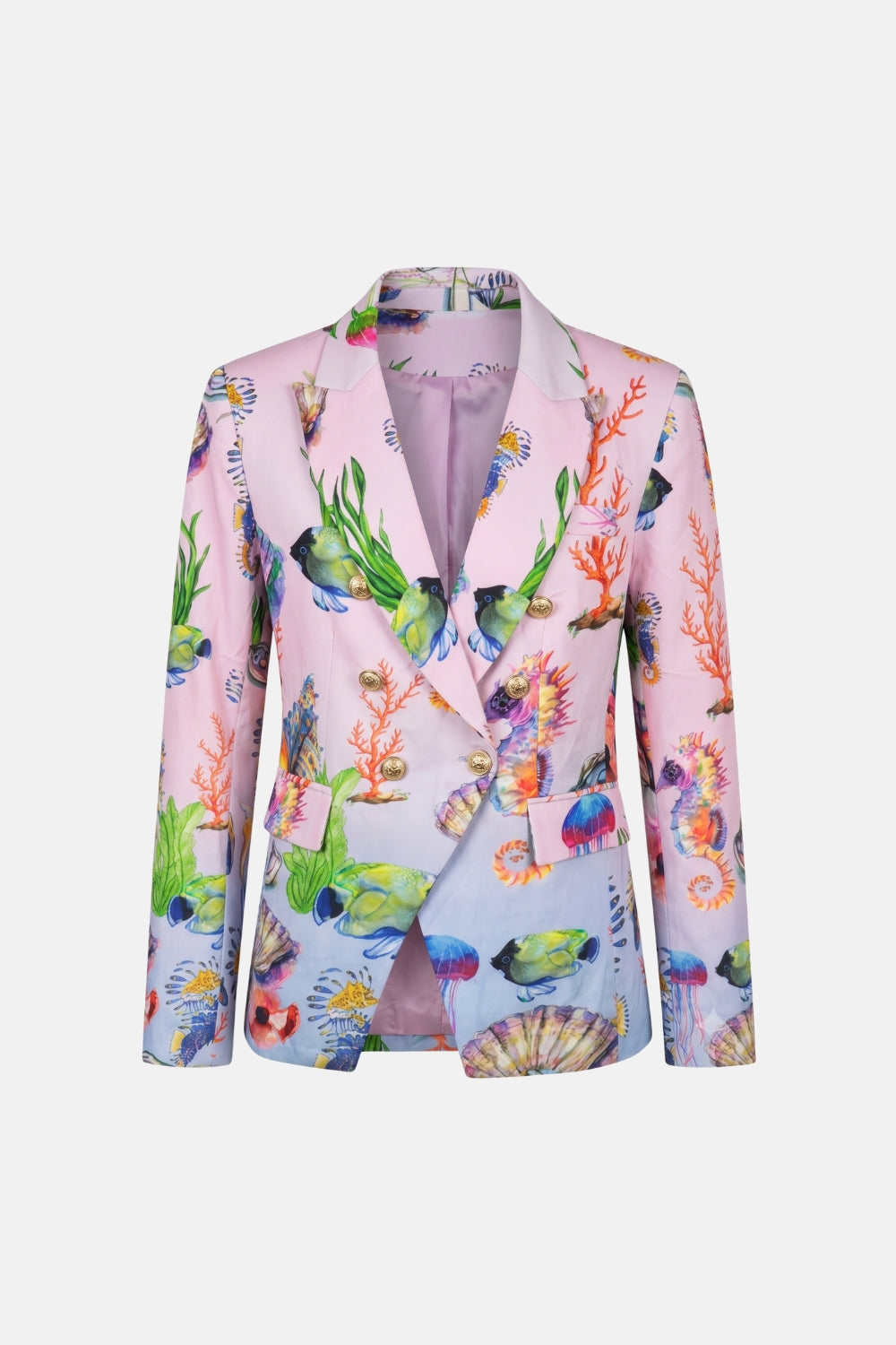 SHELLS MULTICOLOR - DATURA BLAZER (100% Silk)
