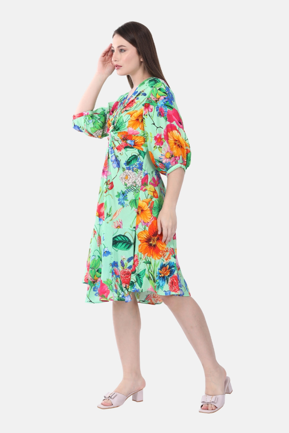 AMOUR GARDENIA - ANASTASIA DRESS - TheSwankStore
