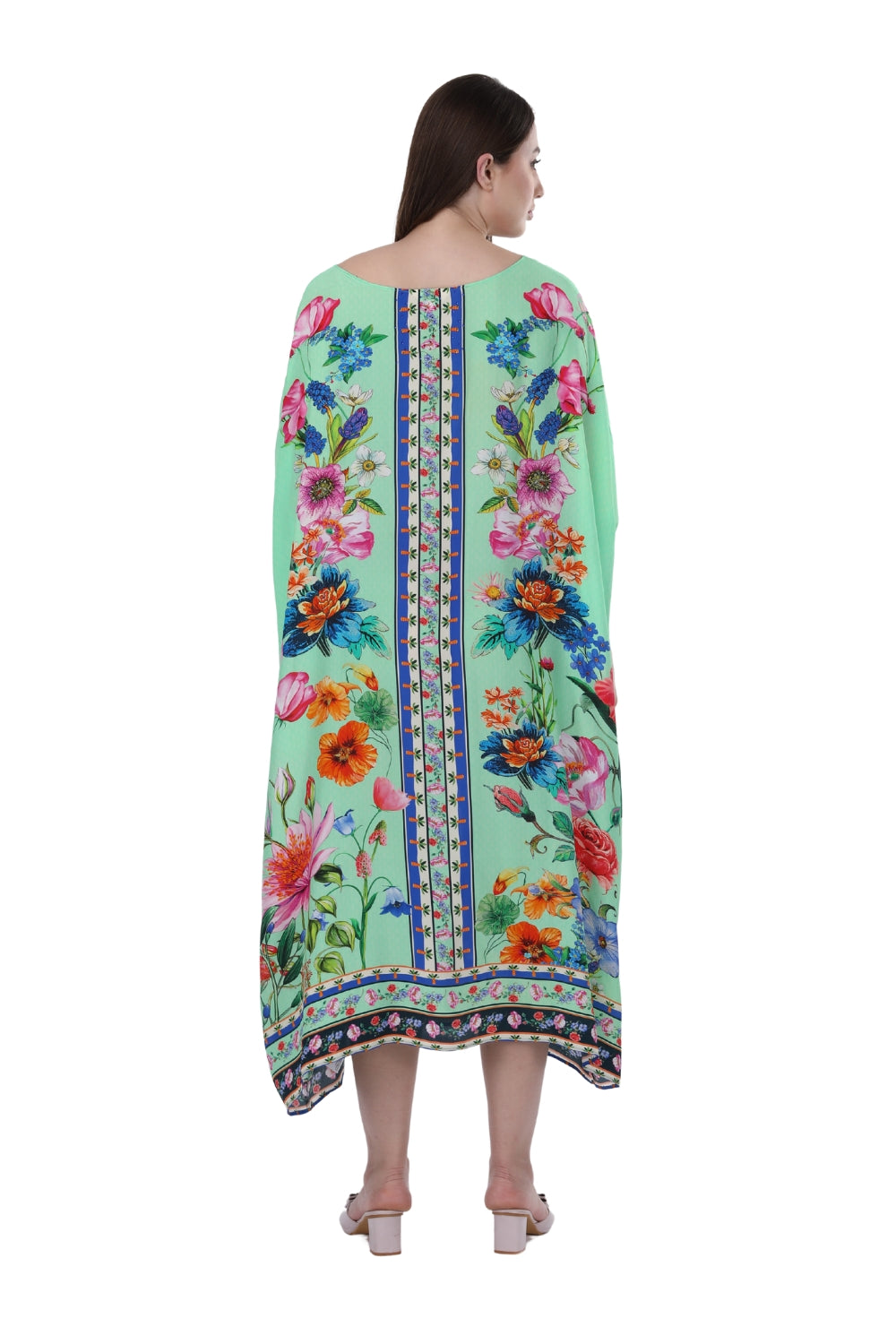 AMOUR GARDENIA - BOX KAFTAN - TheSwankStore
