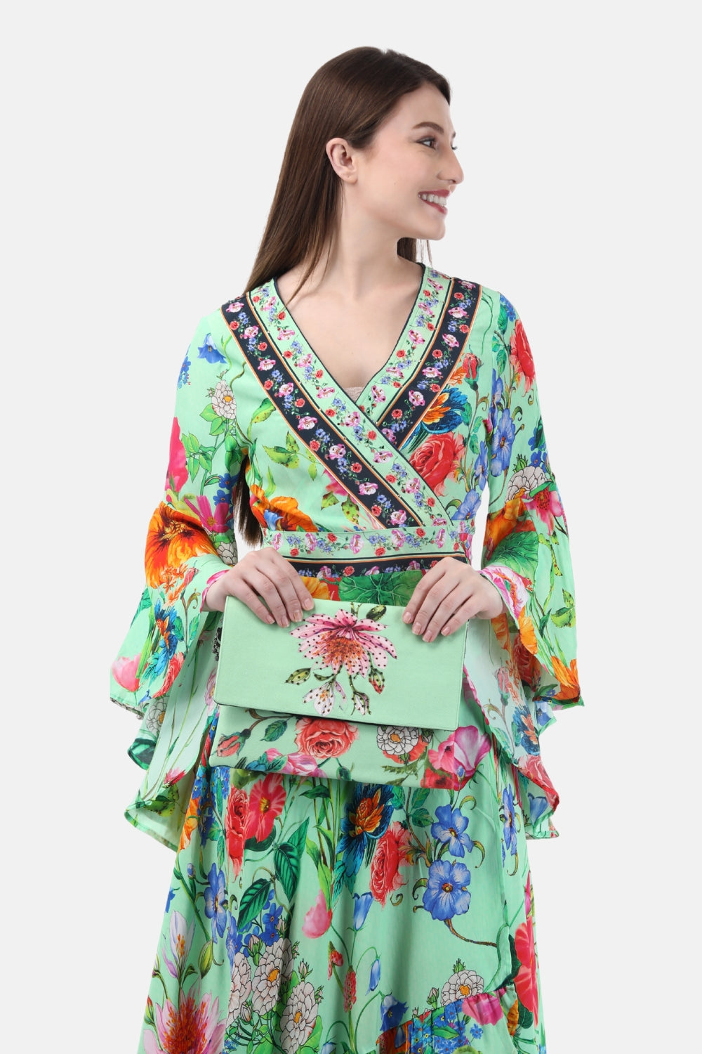 AMOUR GARDENIA - CLUTCH - TheSwankStore