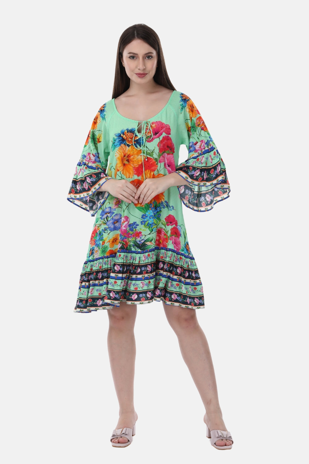 AMOUR GARDENIA - GYPSY DRESS - TheSwankStore